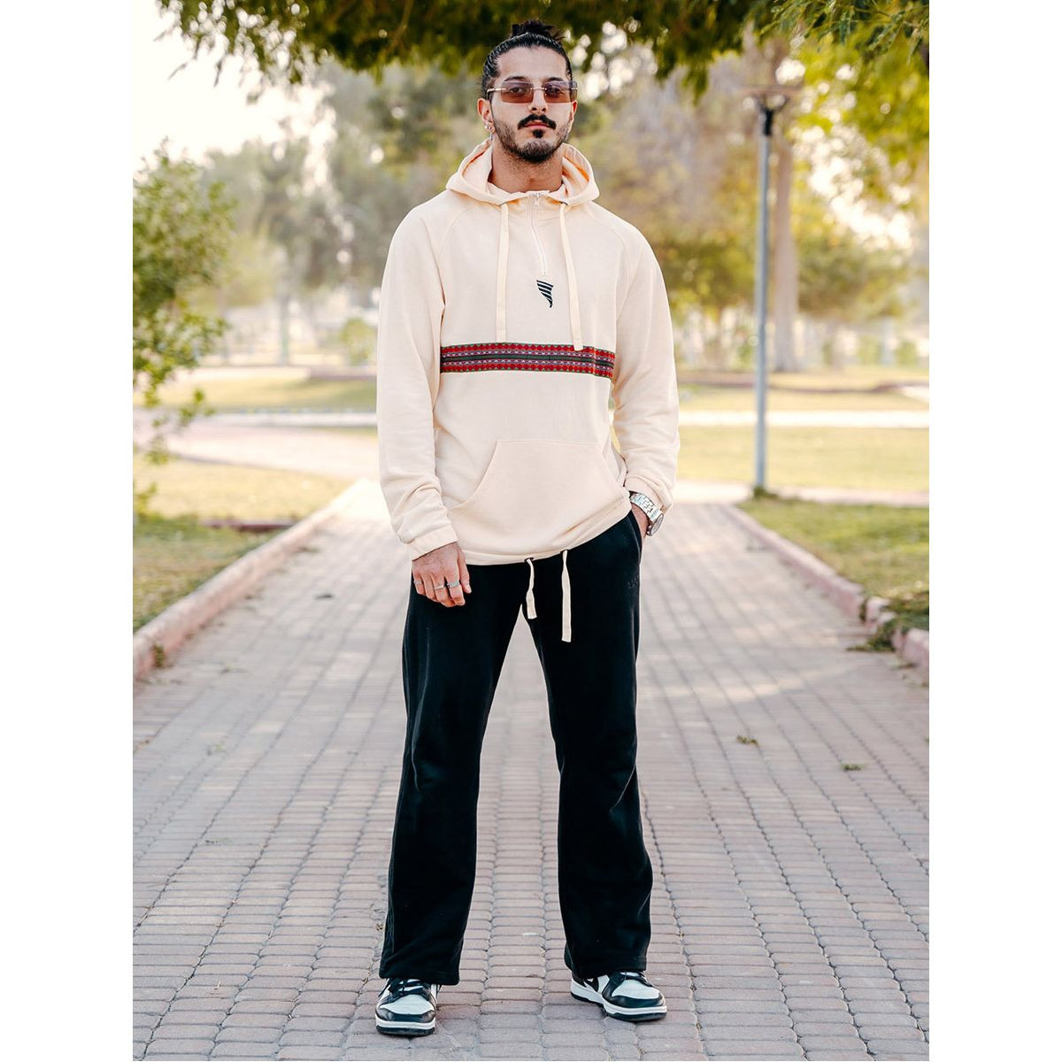 هودي بجيوب كانغارو من ستايلي-men-winterwear-hoodiesandsweatshirts-image-5