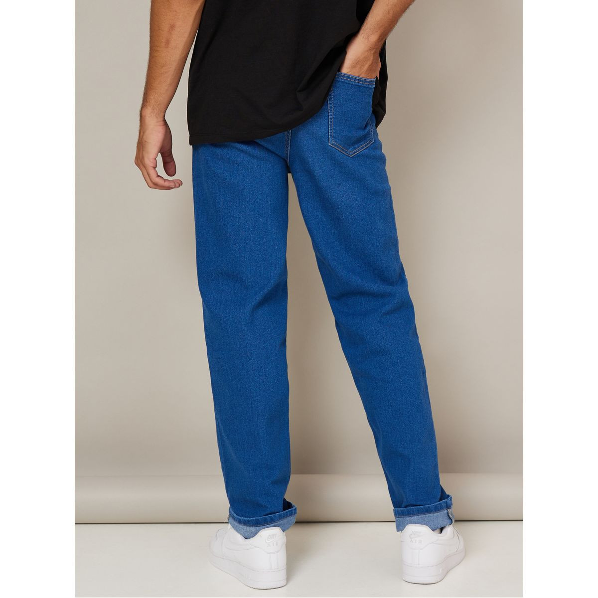 Styli Solid Pocket Construct Comfort Fit Jeans-men-clothing-jeans-image-5