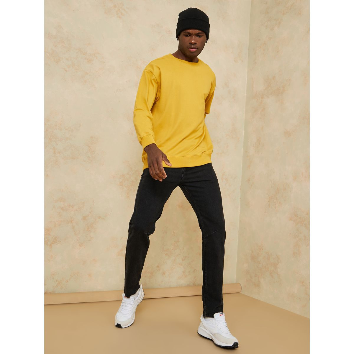 Styli Knee Pintuck Detail Slim Fit Jeans-men-clothing-jeans-image-2