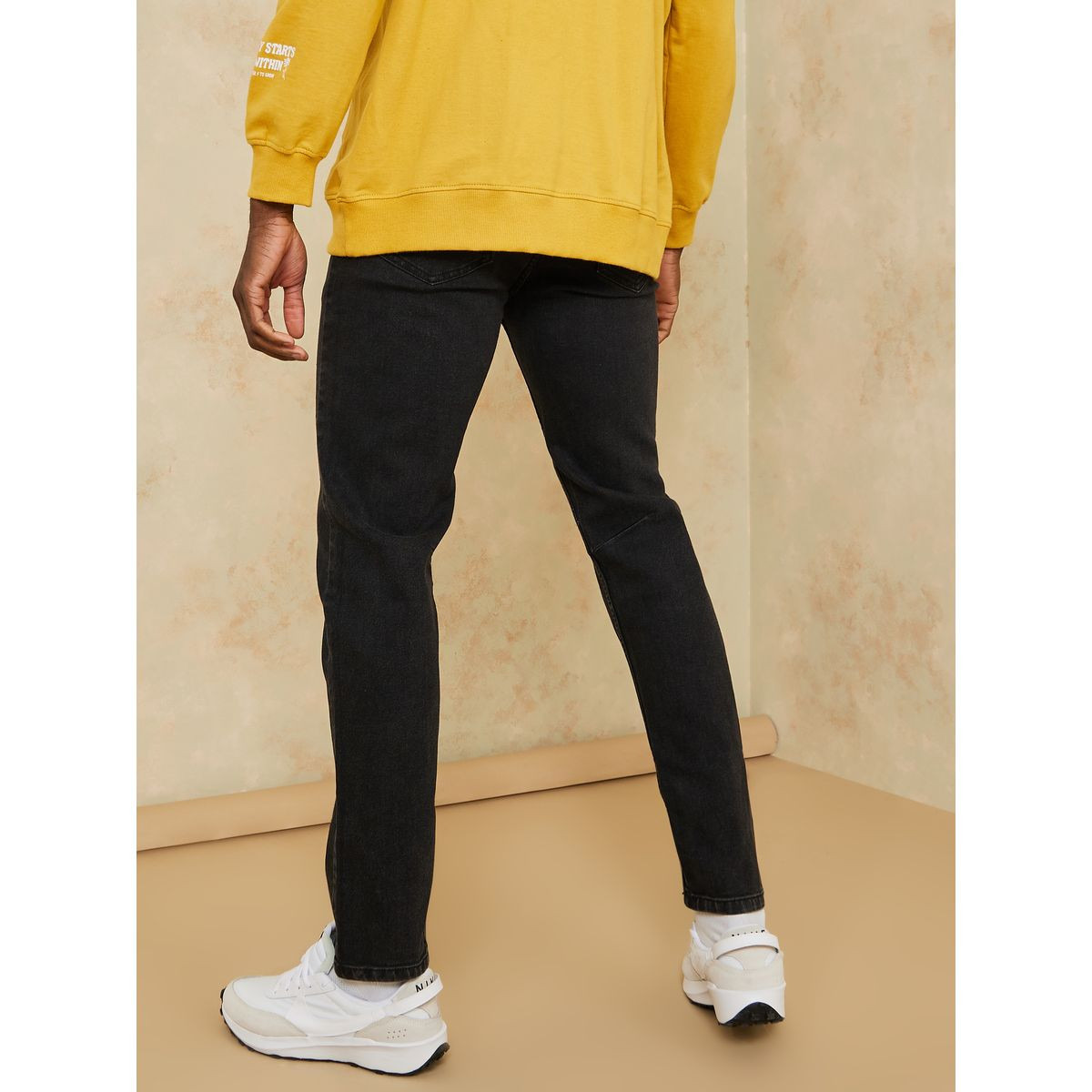 Styli Knee Pintuck Detail Slim Fit Jeans-men-clothing-jeans-image-4