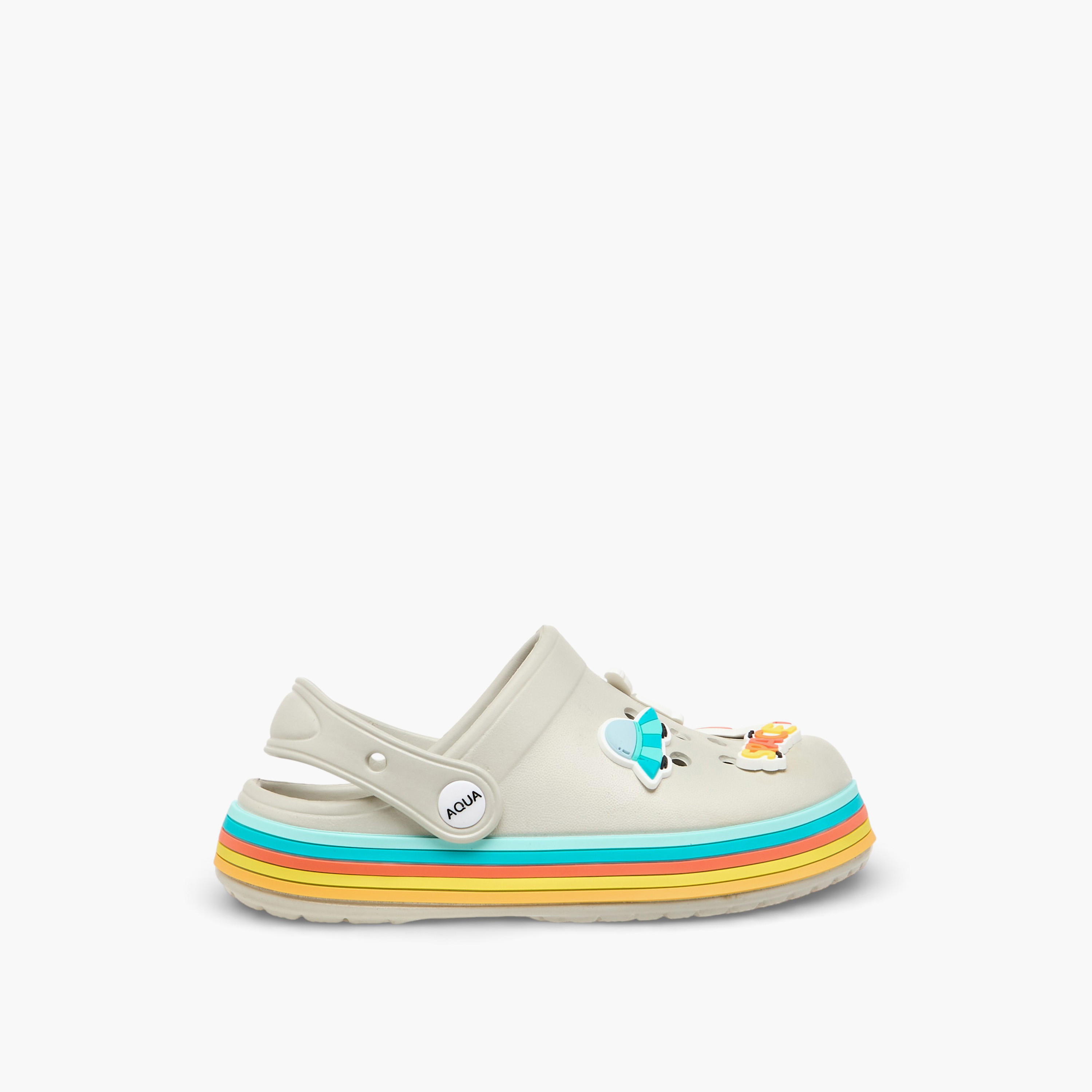 Aqua Boys Space Accent Light-Up Clogs-boys-shoes-sandals-image-3