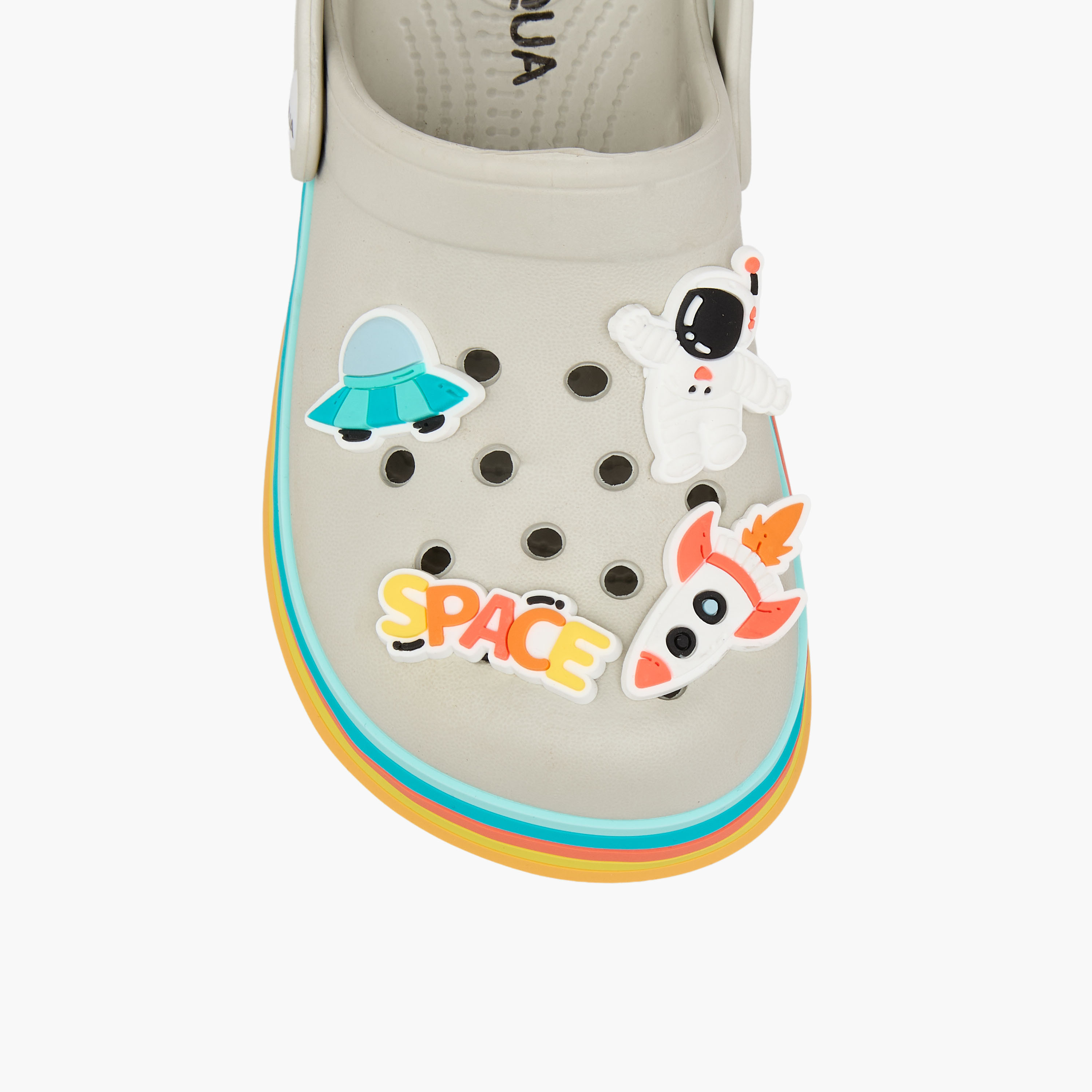Aqua Boys Space Accent Light-Up Clogs-boys-shoes-sandals-image-4