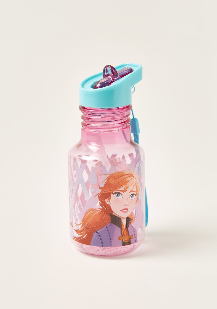 Frozen II Printed Light-Up Tritan Bottle - 370 ml-Mealtime Essentials-image-0