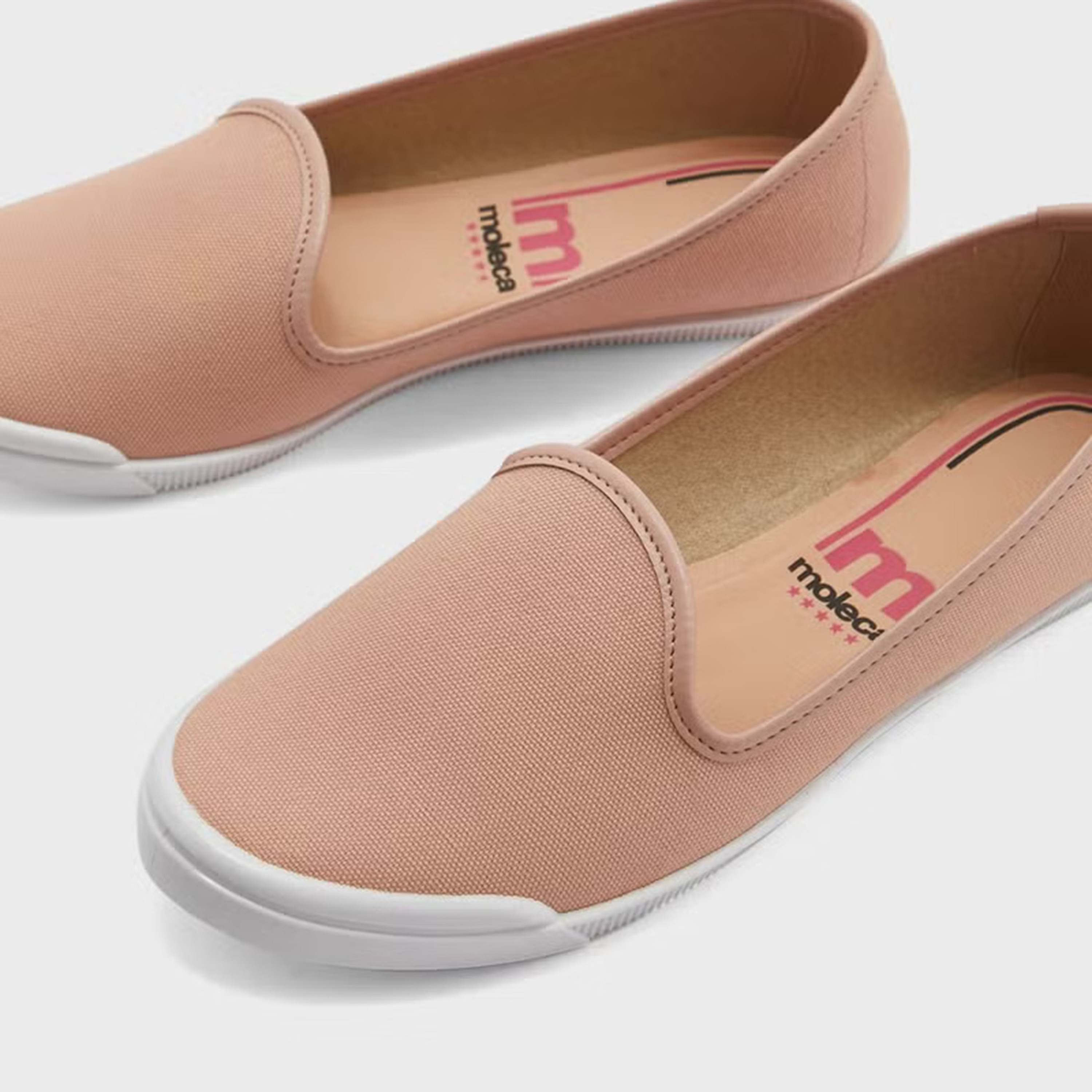 Moleca by Geoomnii Women's Round Toe Slip-On Casual Shoes | 5109-712-18923-53252       -women-shoes-loafersandmoccasins-image-3