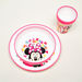 Disney Minnie Mouse Print 3-Piece Dinner Set-Mealtime Essentials-thumbnail-1