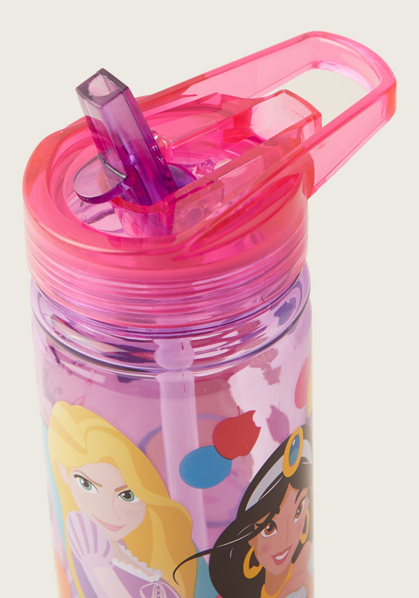 Disney Princess Print Tritan Sipper Bottle - 600 ml-Mealtime Essentials-image-2