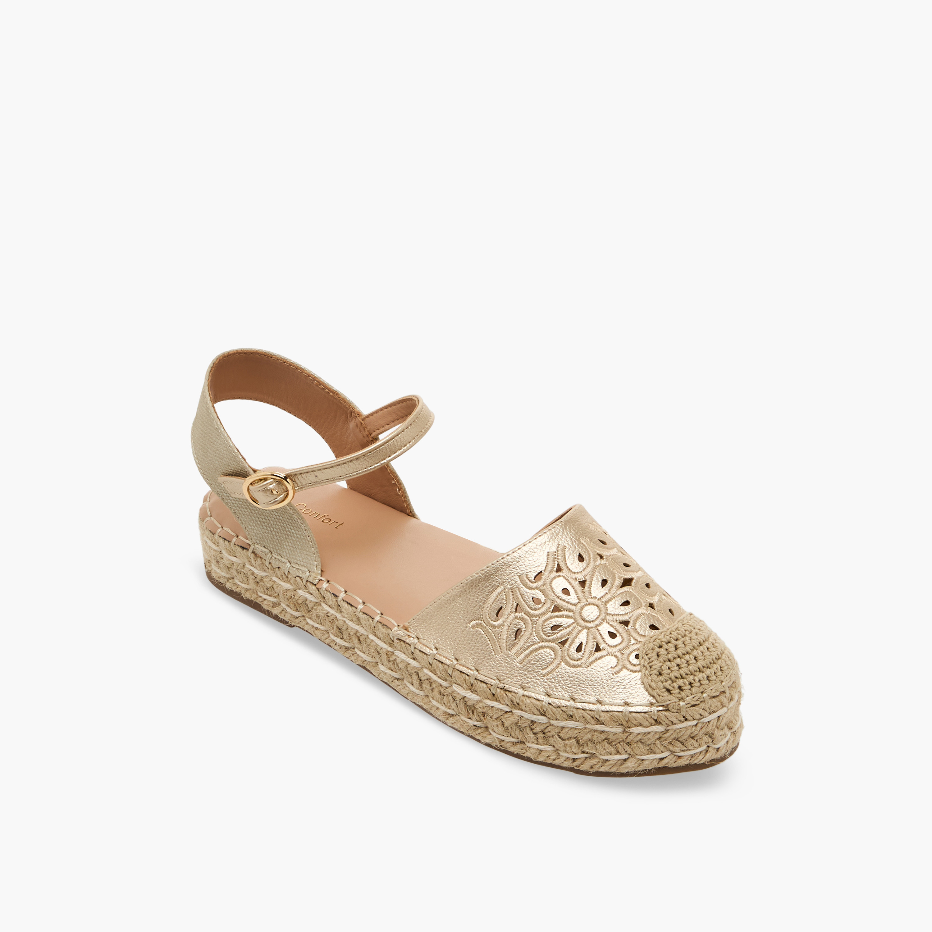 Le Confort Women Flatform Espadrille Sandals-women-shoes-sandals-heeled-image-2