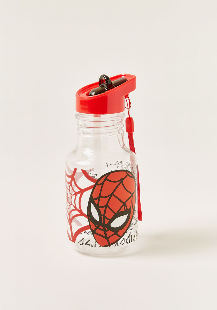 Spider-Man Print Tritan Bottle - 370 ml-Mealtime Essentials-image-0