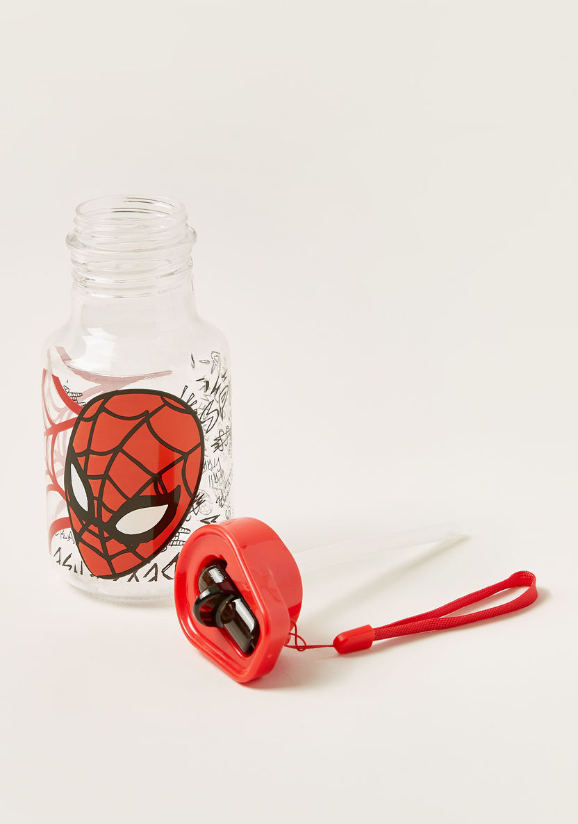 Spider-Man Print Tritan Bottle - 370 ml-Mealtime Essentials-image-3
