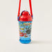 Cars Printed Bottle with Strap - 440 ml-Mealtime Essentials-thumbnail-1