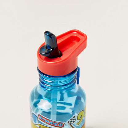 Lightning McQueen Light Bulb Tritan Bottle with Cap - 370 ml-Mealtime Essentials-image-2