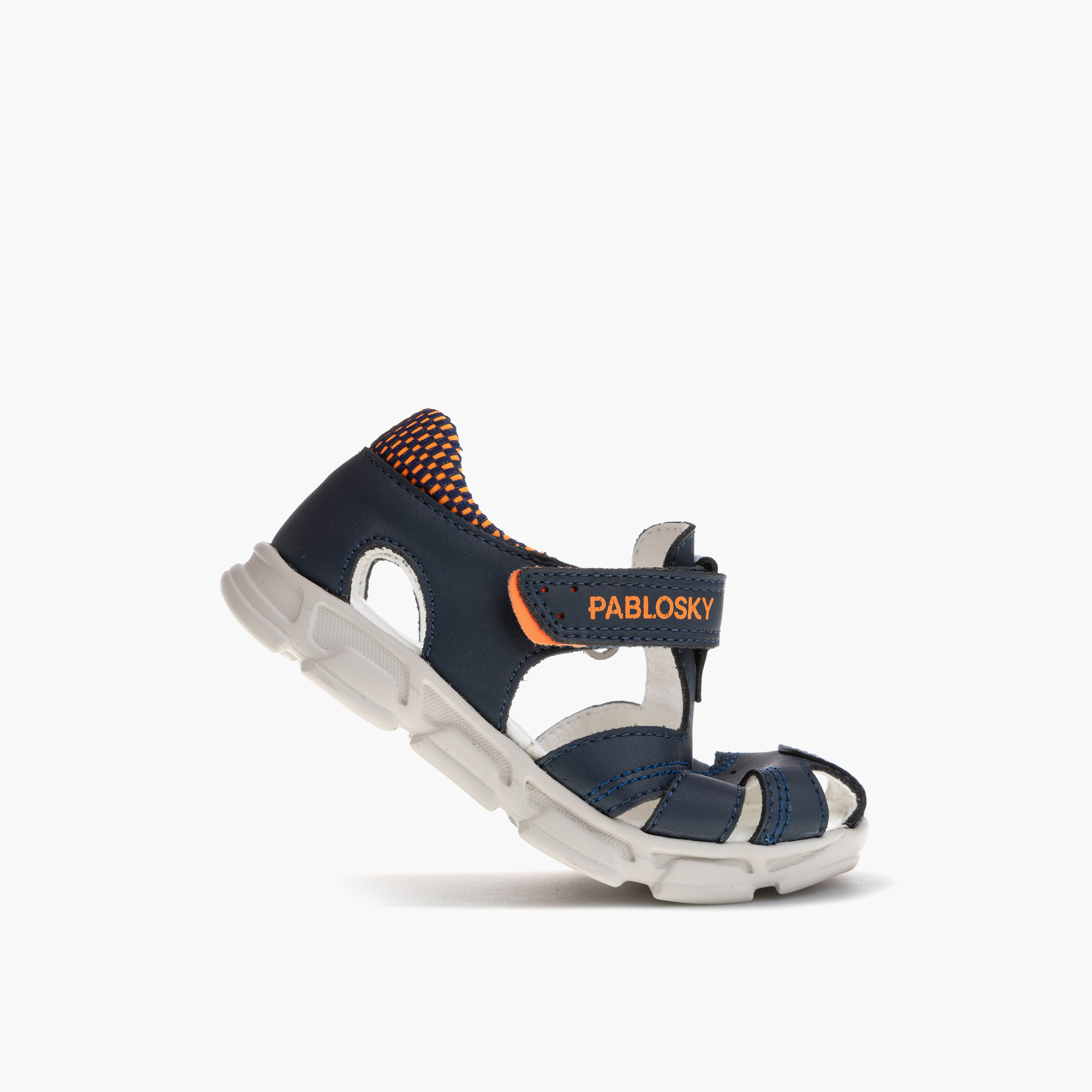 Pablosky Boys' Strap Sandals with Hook and Loop Closure-boys-shoes-sandals-image-5