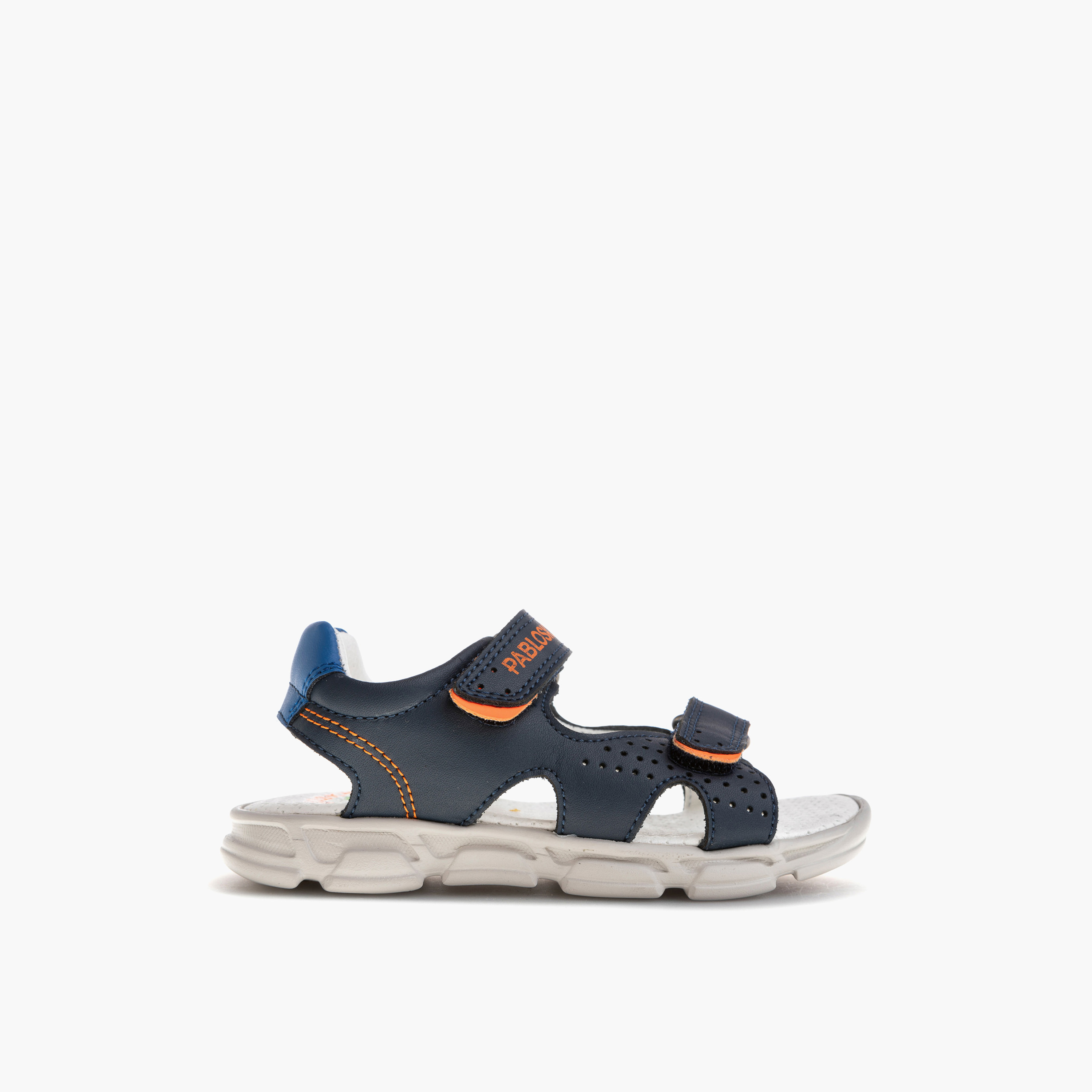 Pablosky Boys' Strap Sandals with Hook and Loop Closure-boys-shoes-sandals-image-2