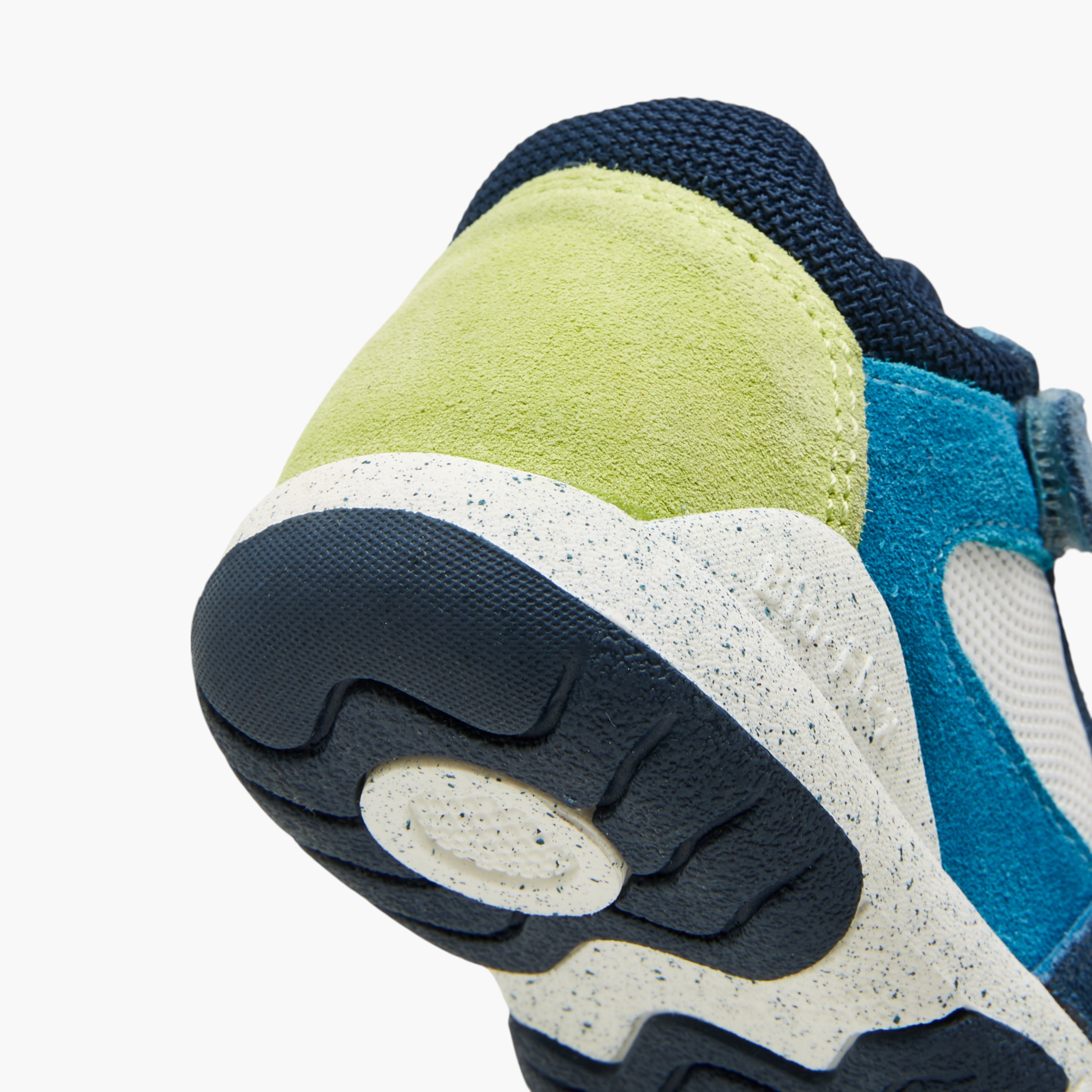 Barefeet Panelled Sneakers with Hook and Loop Closure-baby-boys-shoes-closedshoes-image-5