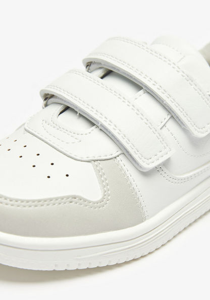 Mister Duchini Sneakers with Hook and Loop Closure