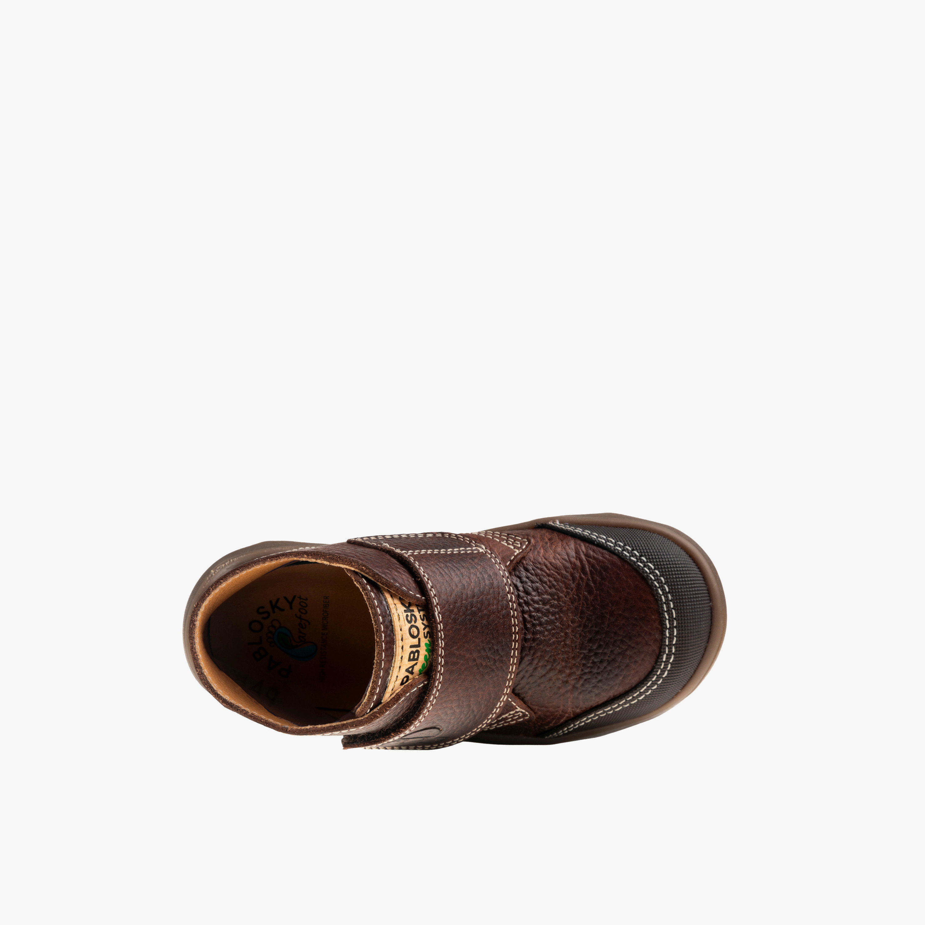 بوت كاحل جلد بارز الملمس للأولاد من بابلوسكي-boys-shoes-boots-image-3