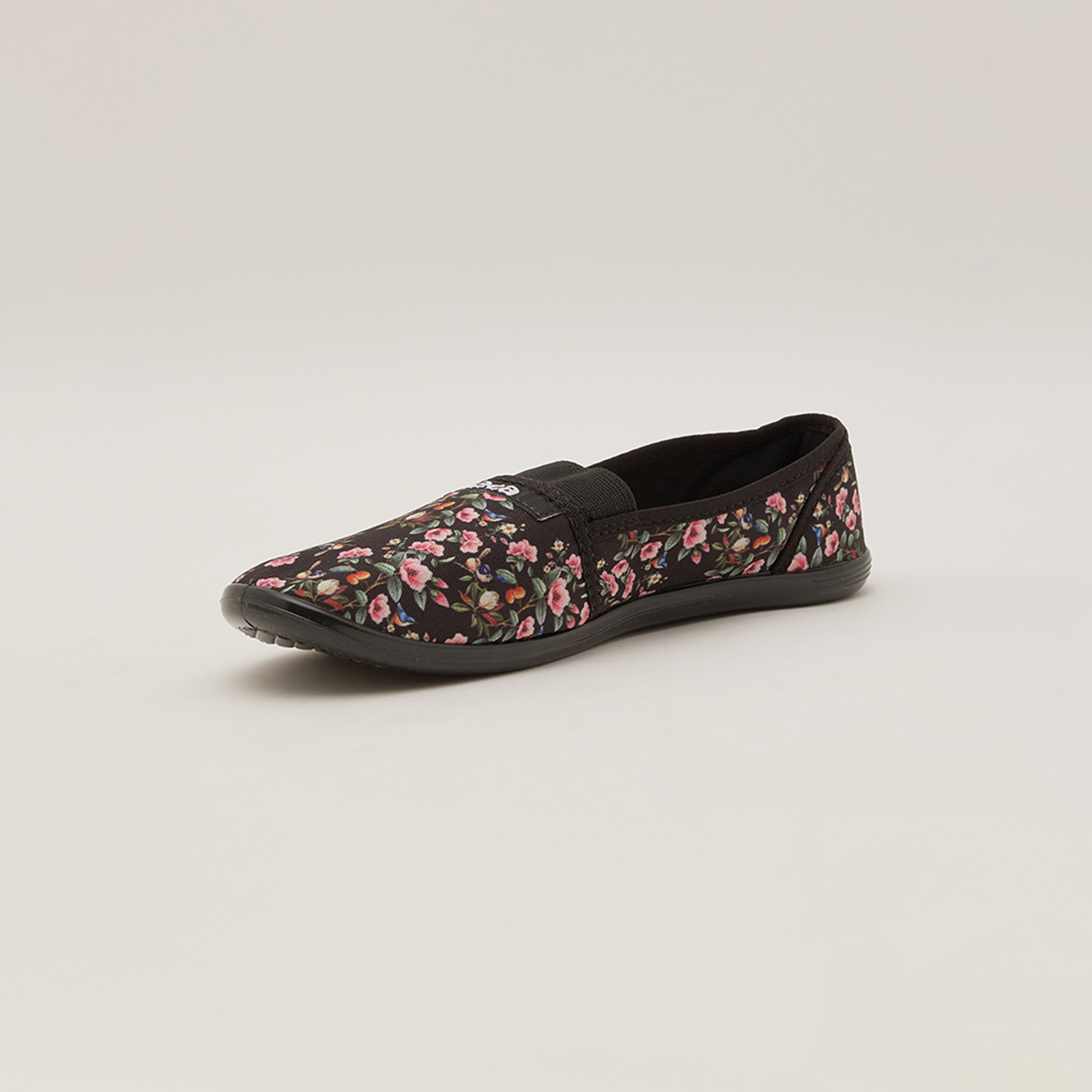 Moleca by Geoomnii Women's Floral Slip On Casual Shoes | 520-59-20512       -women-shoes-loafersandmoccasins-image-2