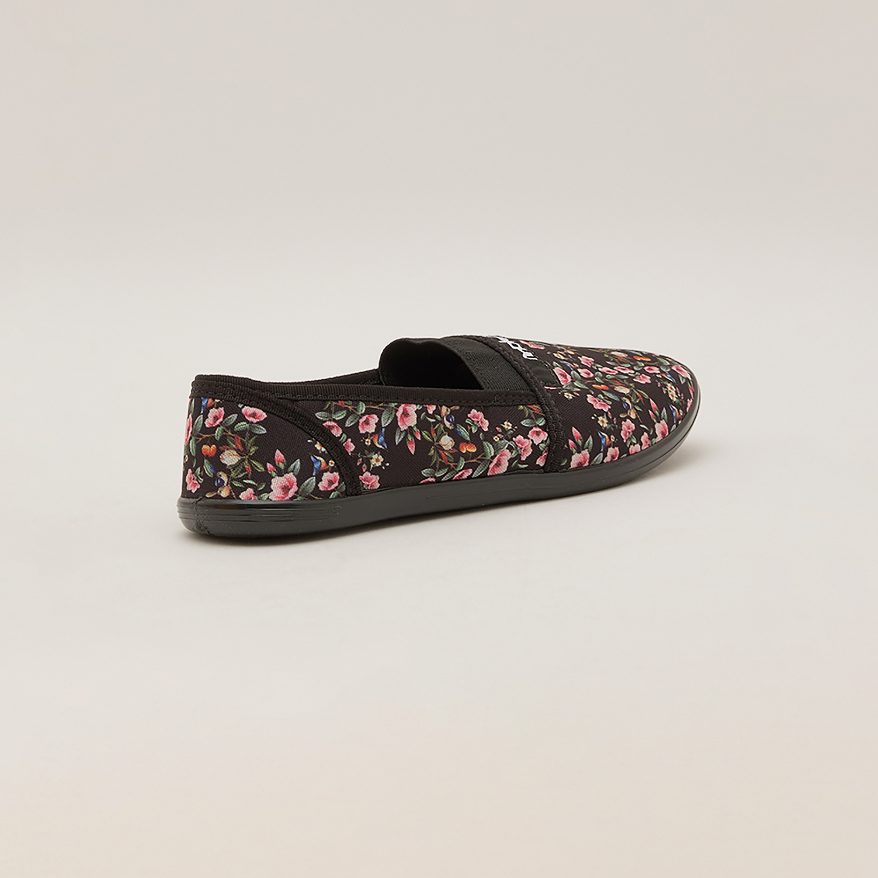 Moleca by Geoomnii Women's Floral Slip On Casual Shoes | 520-59-20512       -women-shoes-loafersandmoccasins-image-3