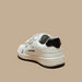 Juniors Solid Sneakers with Hook and Loop Closure-Boy%27s Sneakers-thumbnail-1