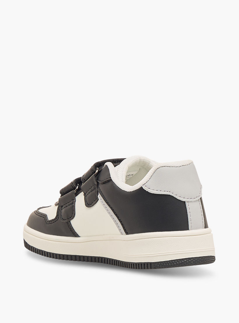 حذاء رياضي بشريط لاصق للأطفال من جونيورز-boys-shoes-schoolshoes-image-5