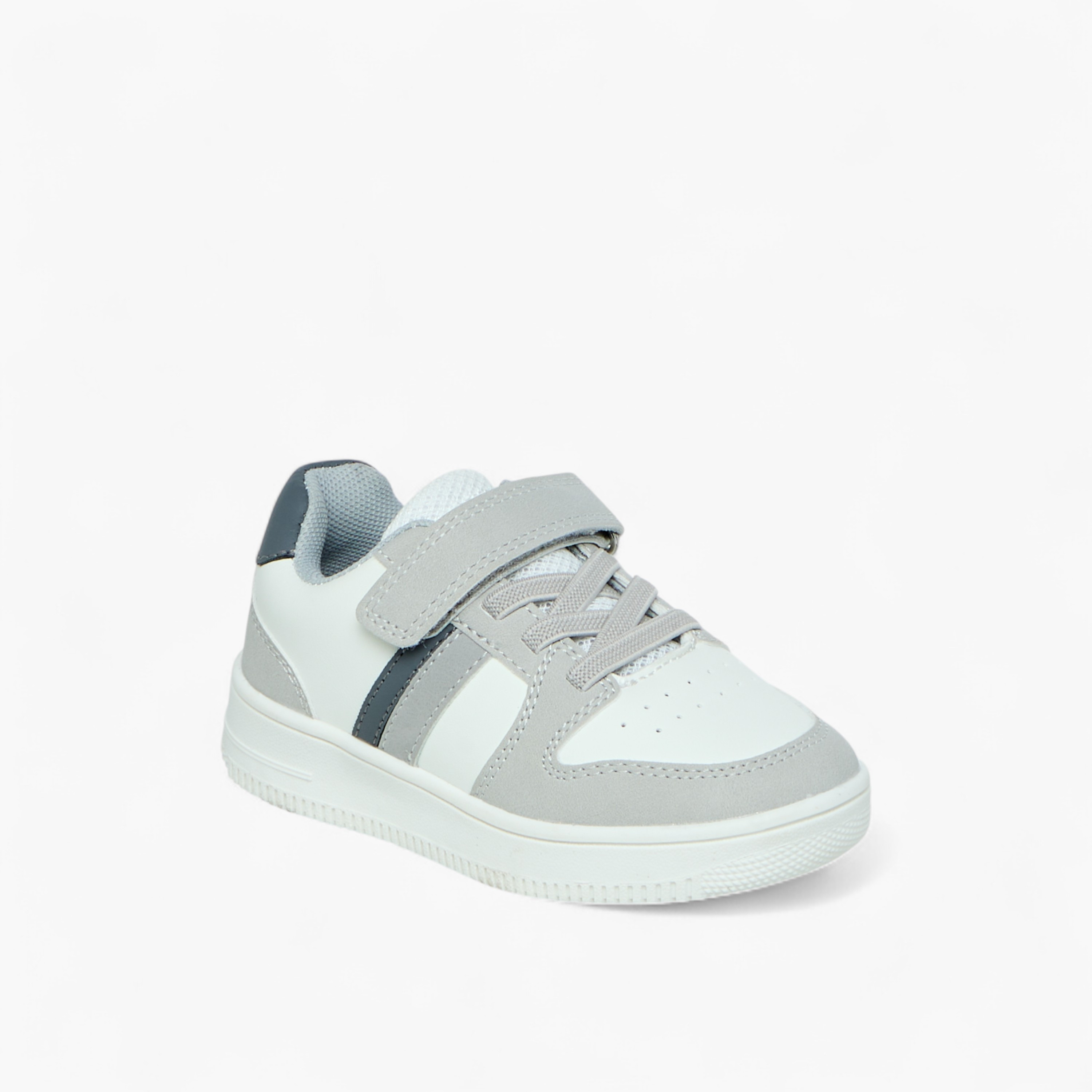 Barefeet Colourblock Sneakers with Hook and Loop Closure-boys-shoes-sneakers-image-2