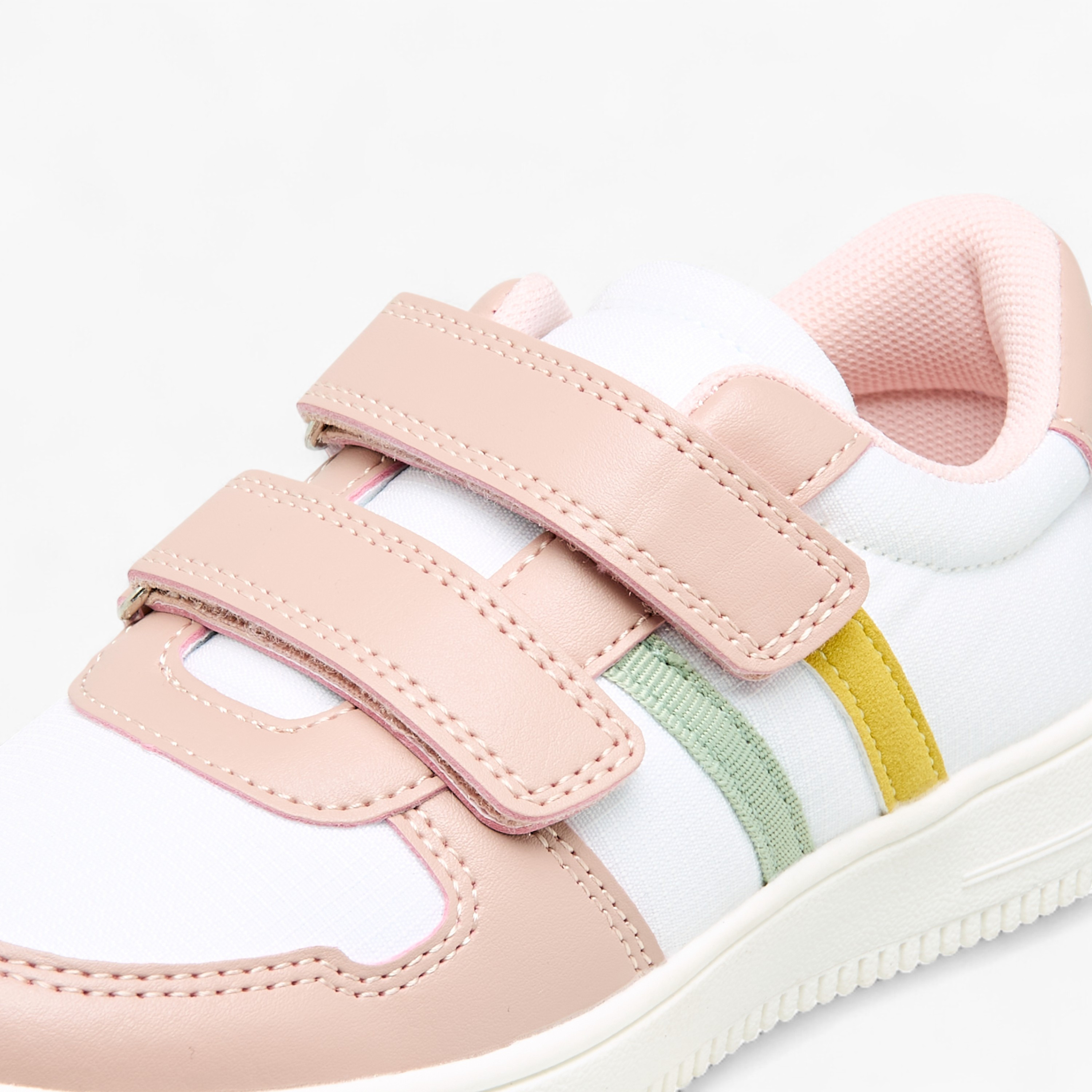 Juniors Girls Hook & Loop Sneakers-girls-shoes-sneakers-image-4