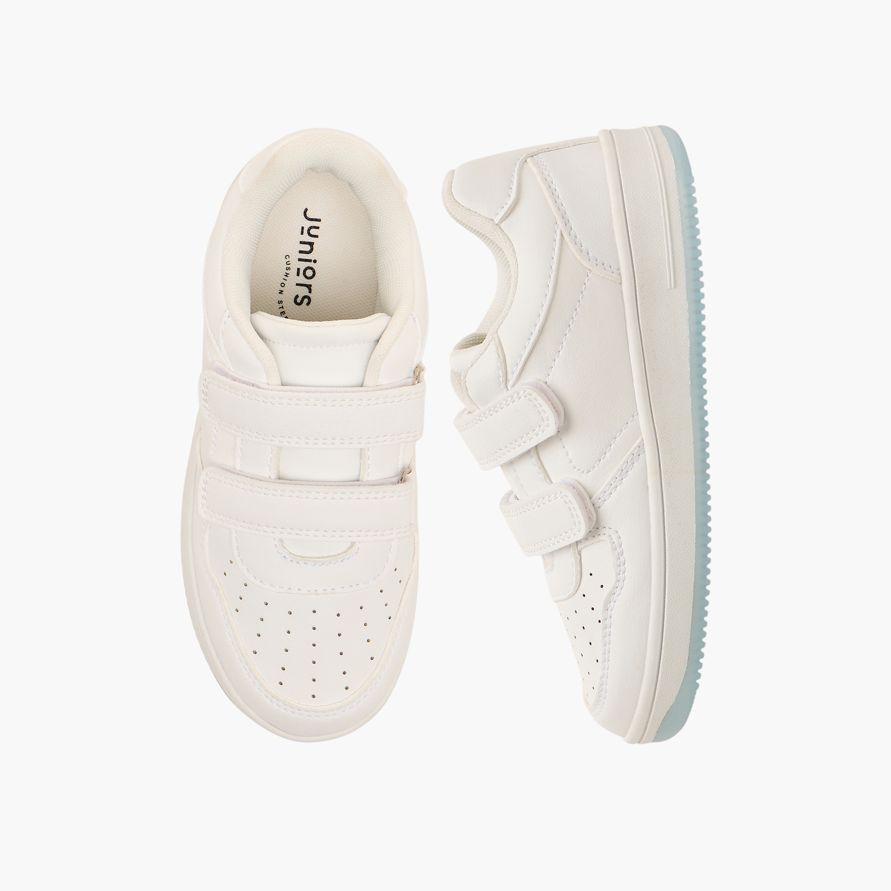 حذاء سنيكرز بشريط لاصق للأولاد من جونيورز-boys-shoes-sneakers-image-1