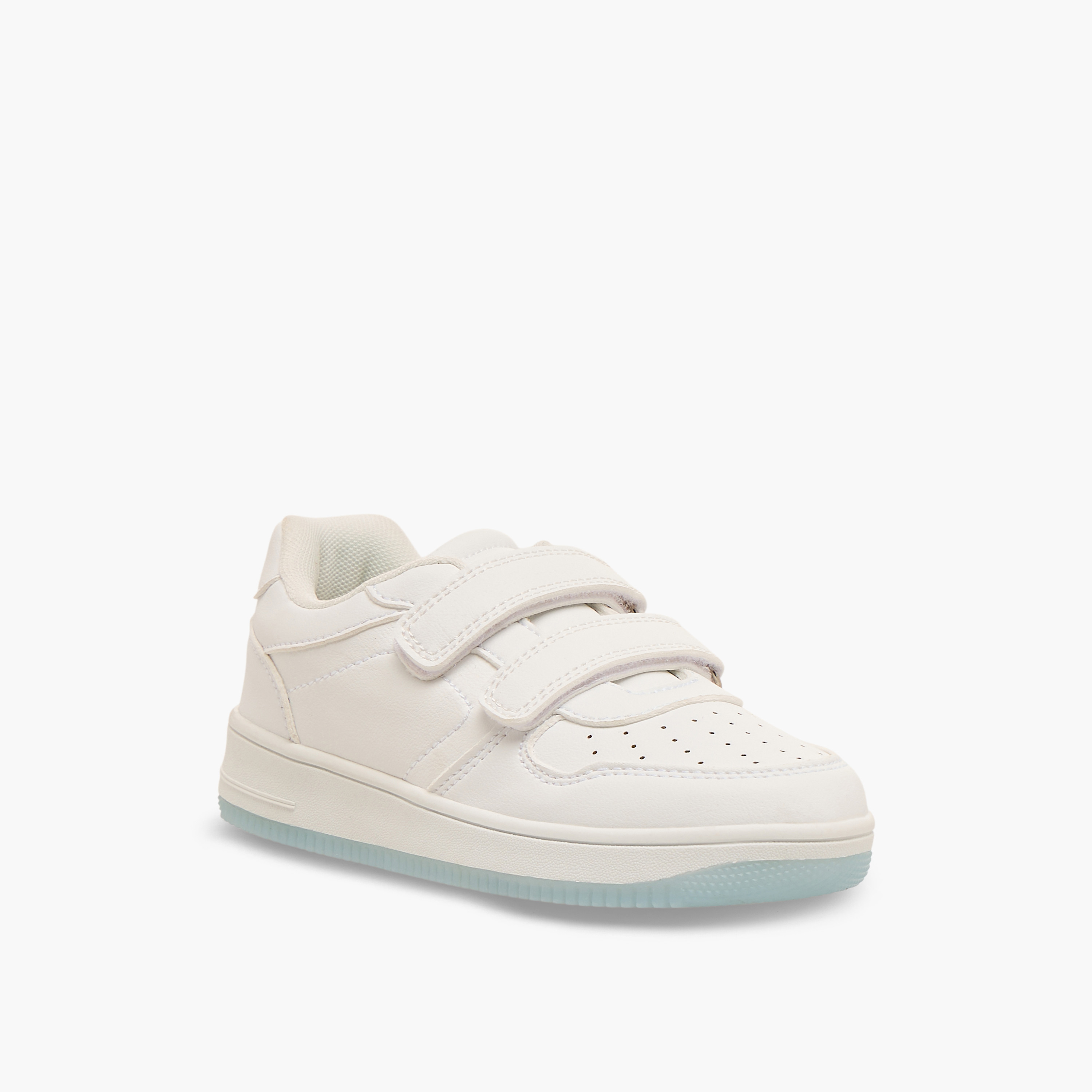حذاء سنيكرز بشريط لاصق للأولاد من جونيورز-boys-shoes-sneakers-image-2