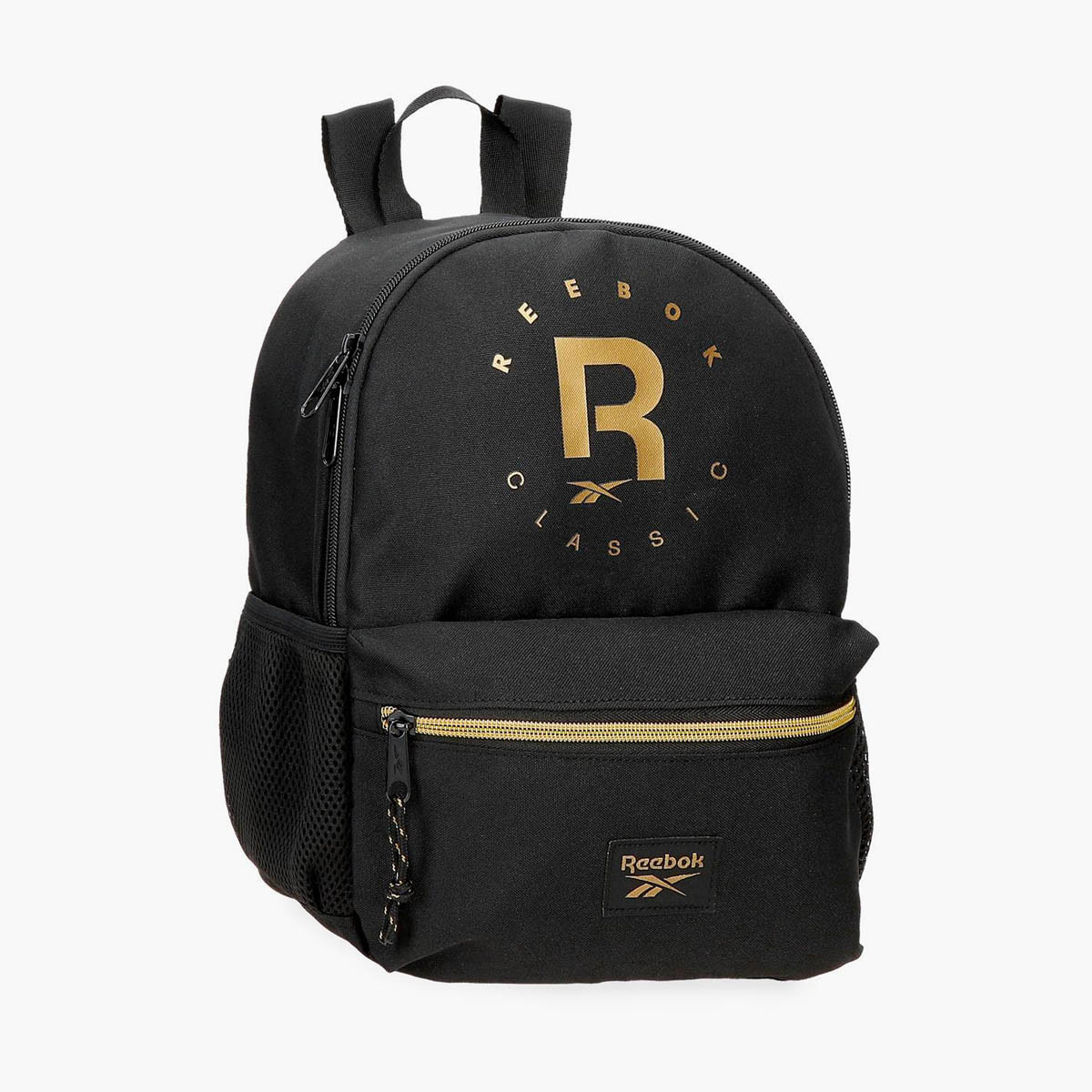 Reebok Logo Print School Backpack with Adjustable Straps and Zip Closure - 38x19x43 cm-school-bagsandbackpacks-backpacks-image-1