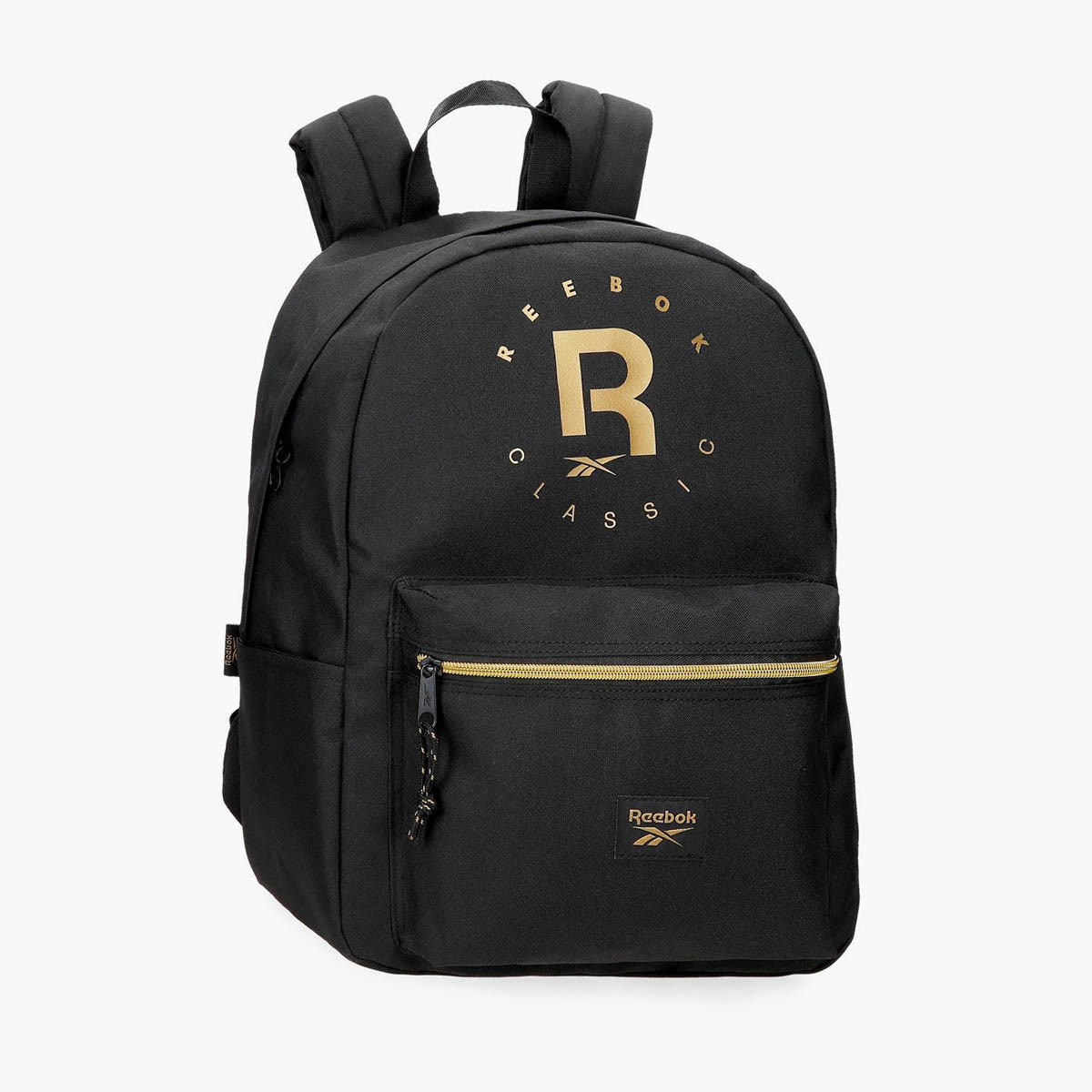 Reebok Logo Print School Backpack with Adjustable Straps and Zip Closure - 38x19x43 cm-school-bagsandbackpacks-backpacks-image-1