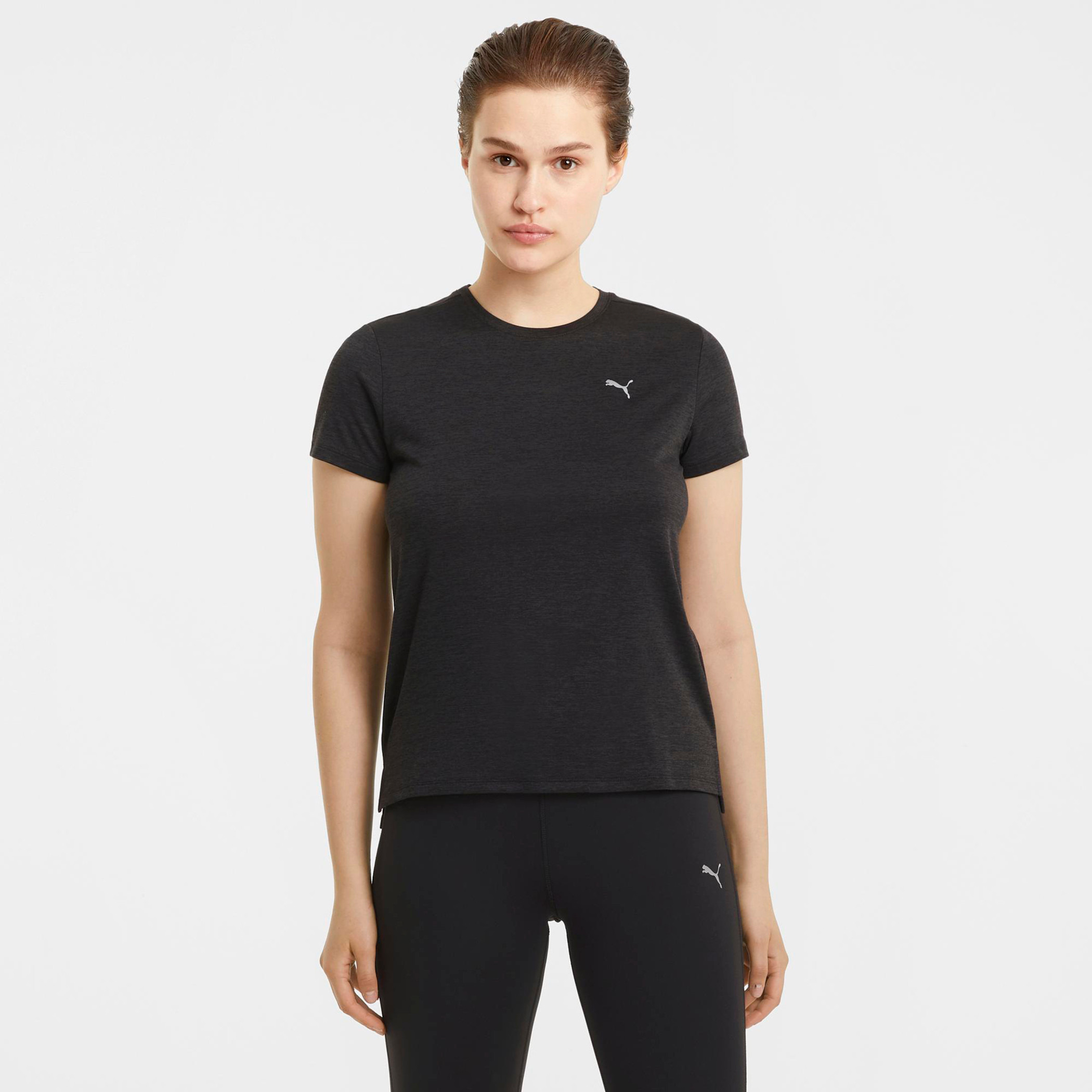 Puma Run Favourite Heather Women Logo T-Shirt 52018201-sports-women-clothing-tshirtsandvests-image-1