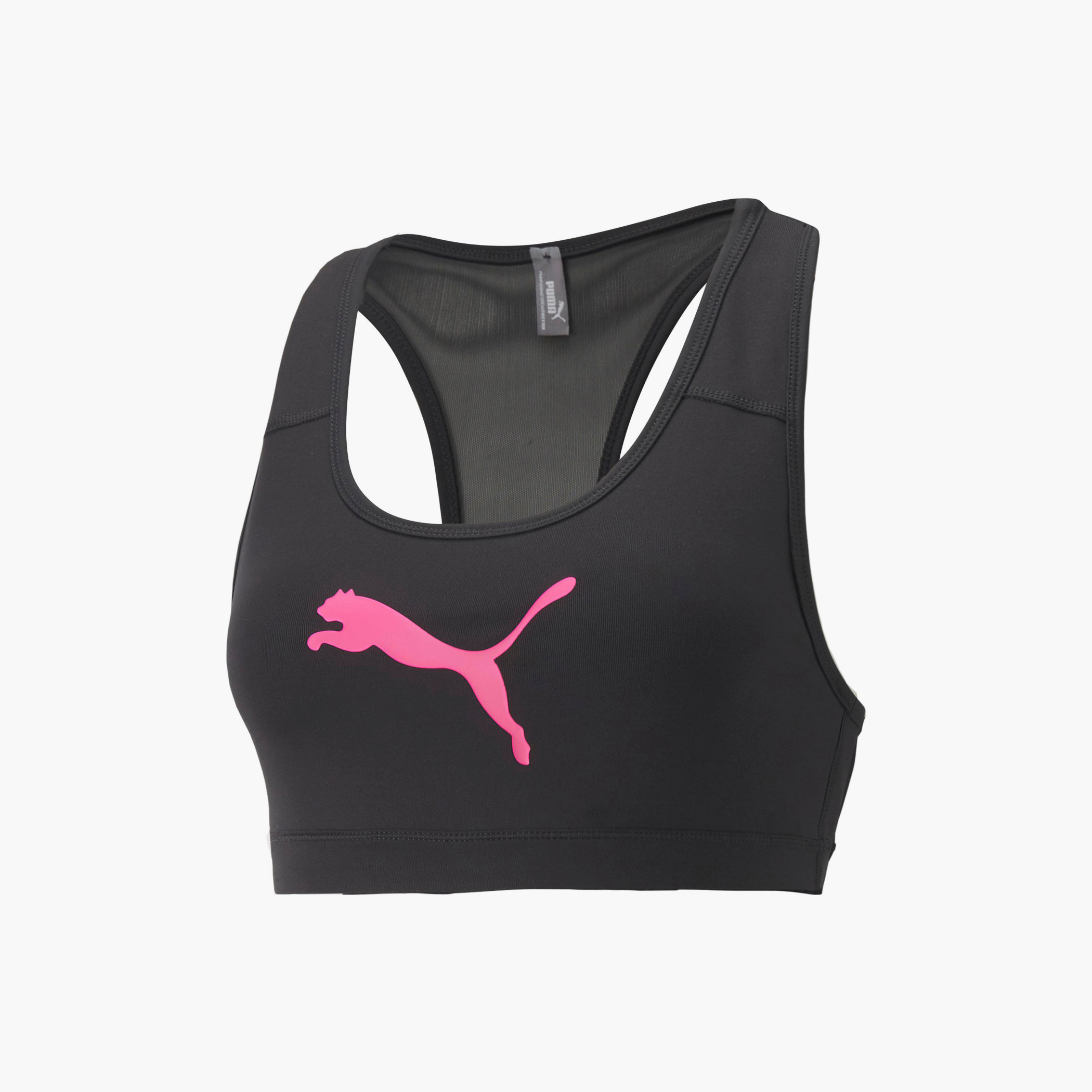 حمالة صدر رياضية للنساء من بوما ميد إمباكت 4 كيبز لوجو-women-clothing-sportswearandactivewear-sportsbras-image-3