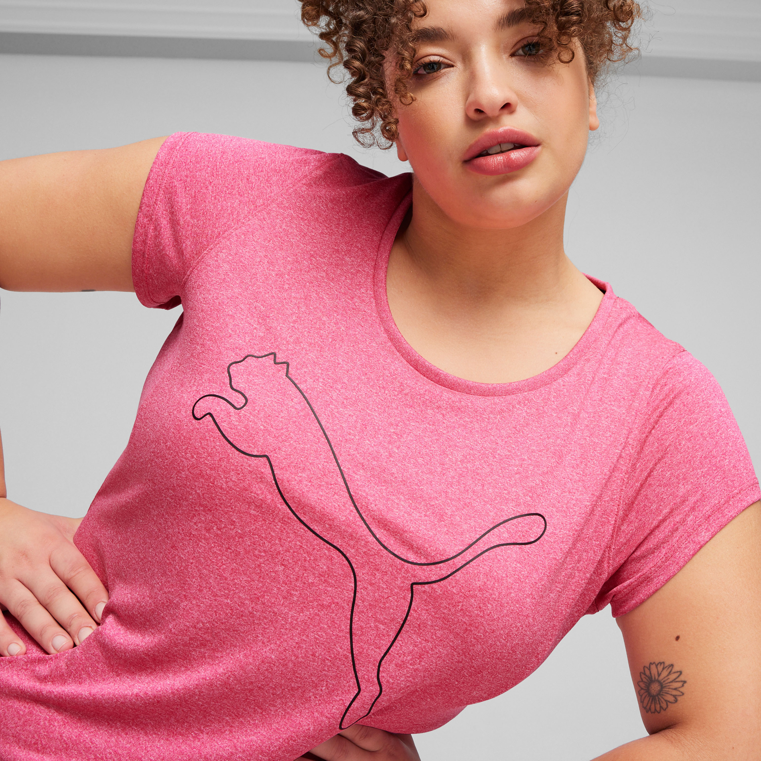 بوما تي شيرت بيرفورمانس هيذر كات للنساء 520320 |OE-sports-women-clothing-tshirtsandvests-image-8