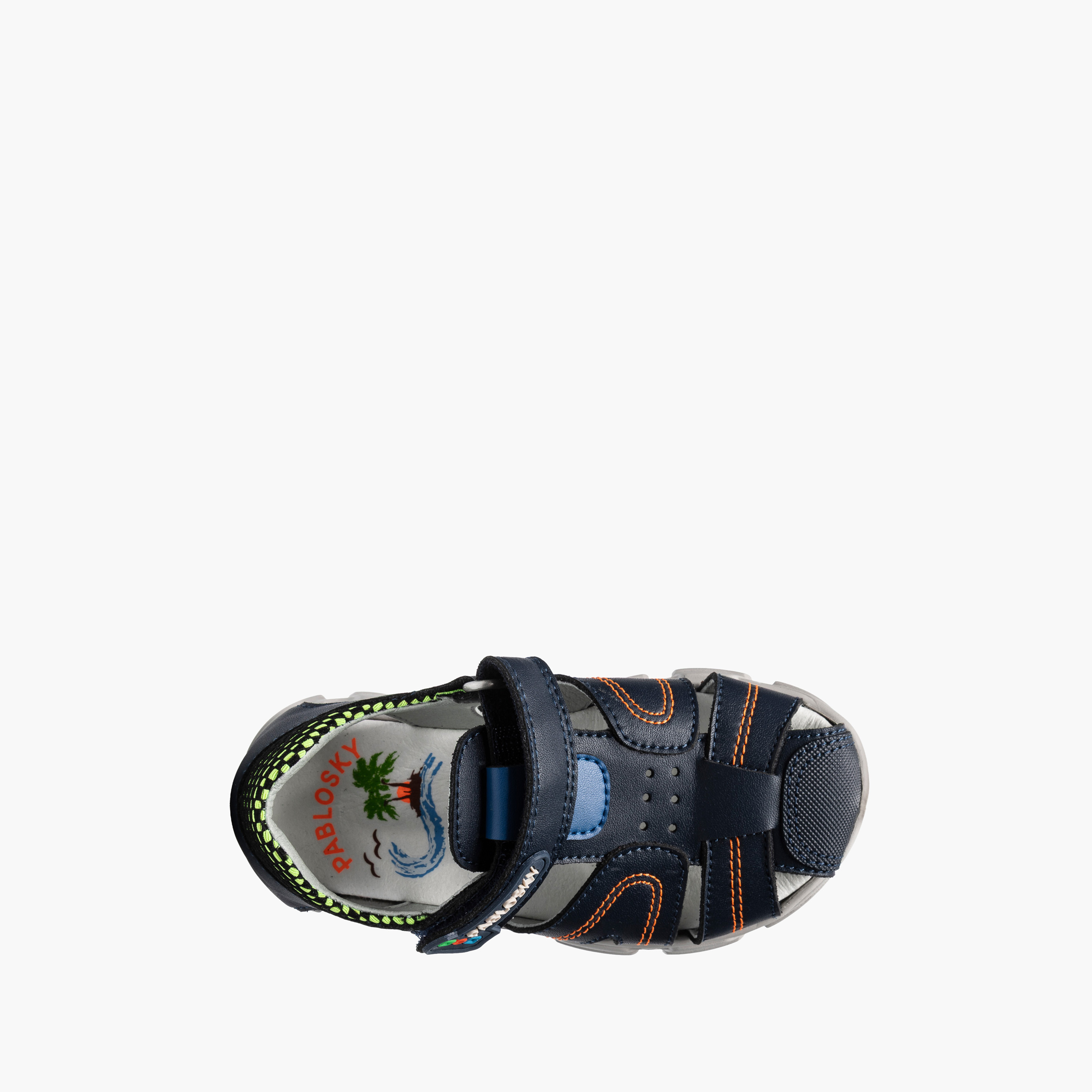 Pablosky Boys Hook & Loop Comfort Sandals-boys-shoes-sandals-image-4