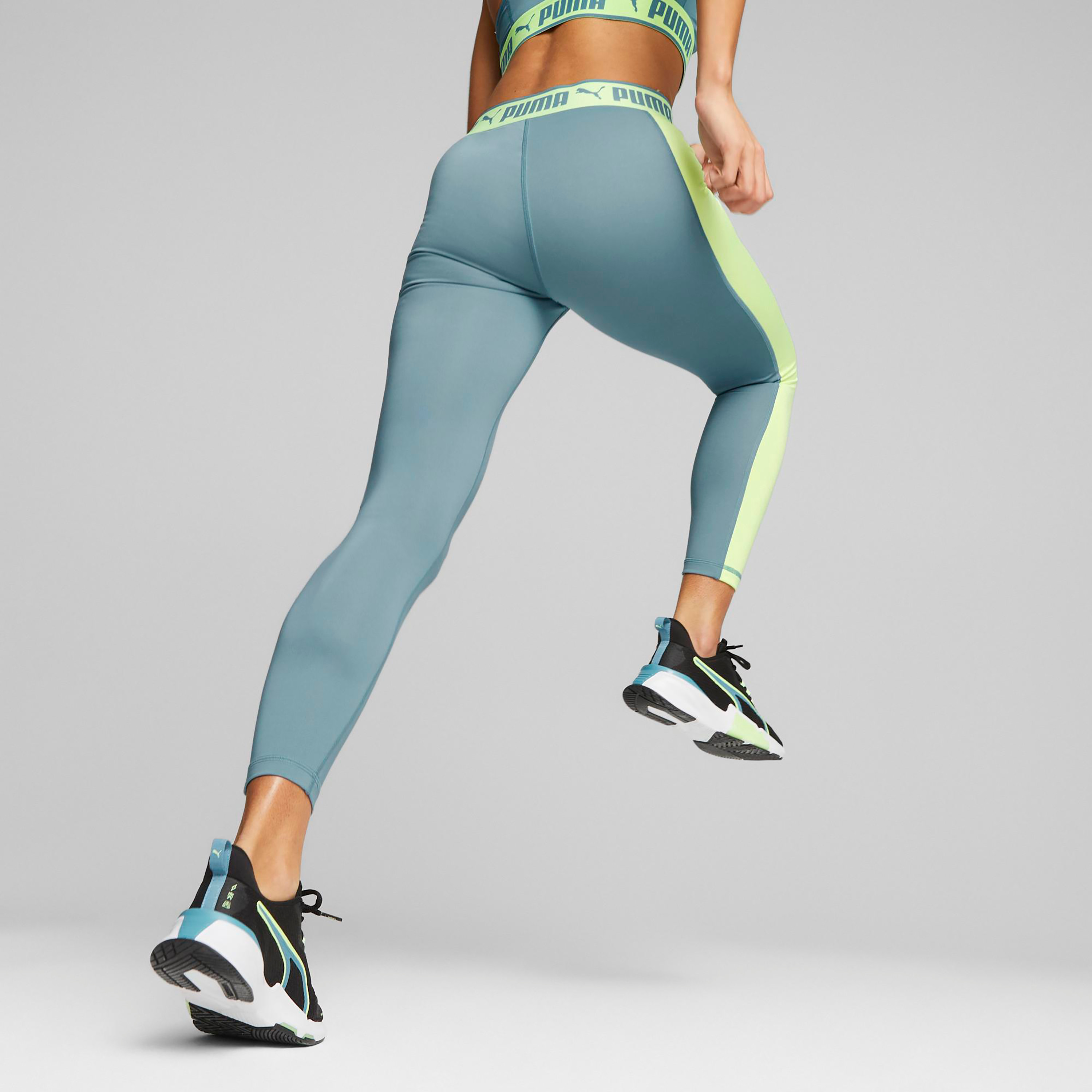جوارب طويلة للنساء من بوما ترين قوي بخصر مرتفع | 521601-women-clothing-bottoms-leggings-image-4