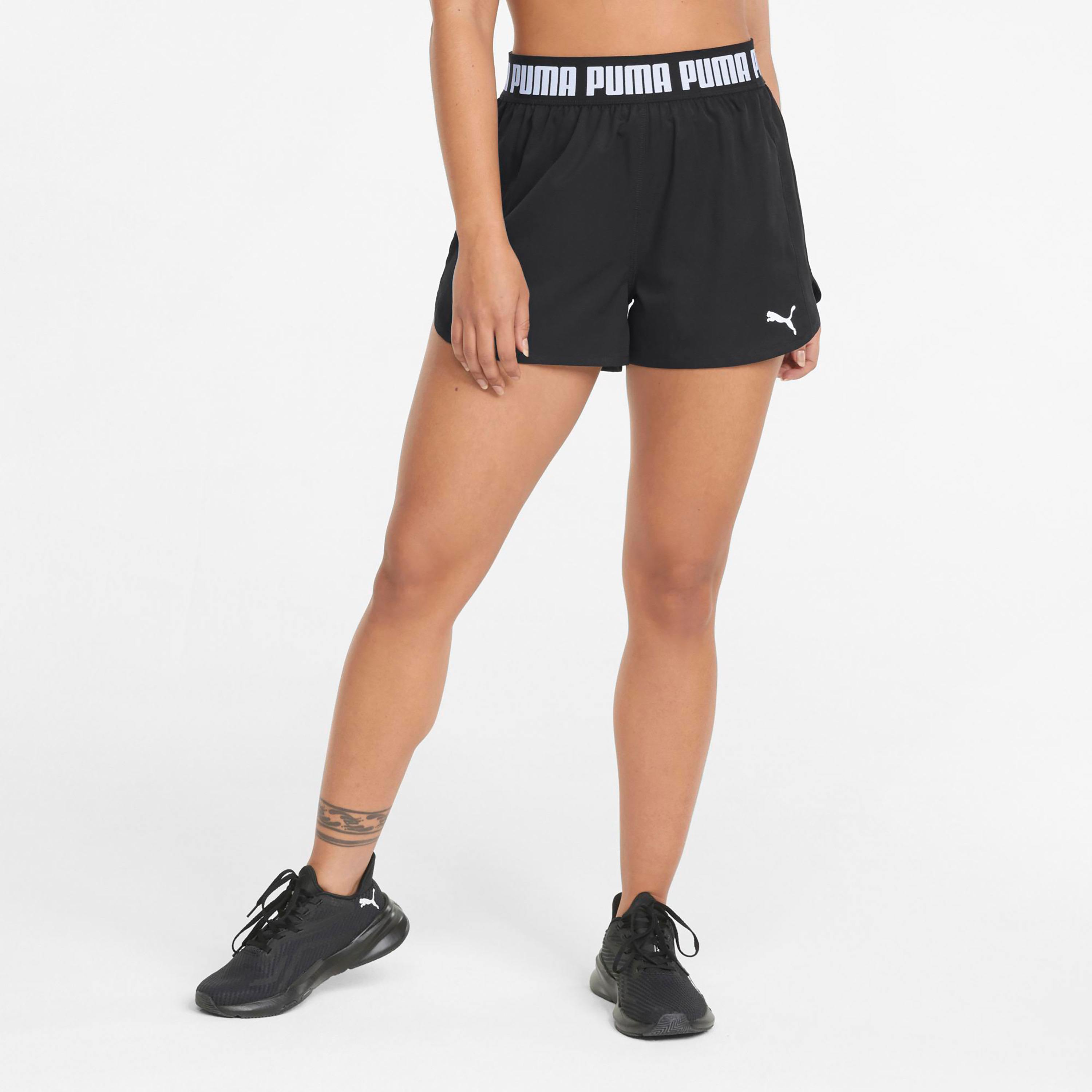 شورتس نسائي منسوج قوي من بوما ترين 52180601-sports-women-clothing-athleticskirtsandshorts-image-1