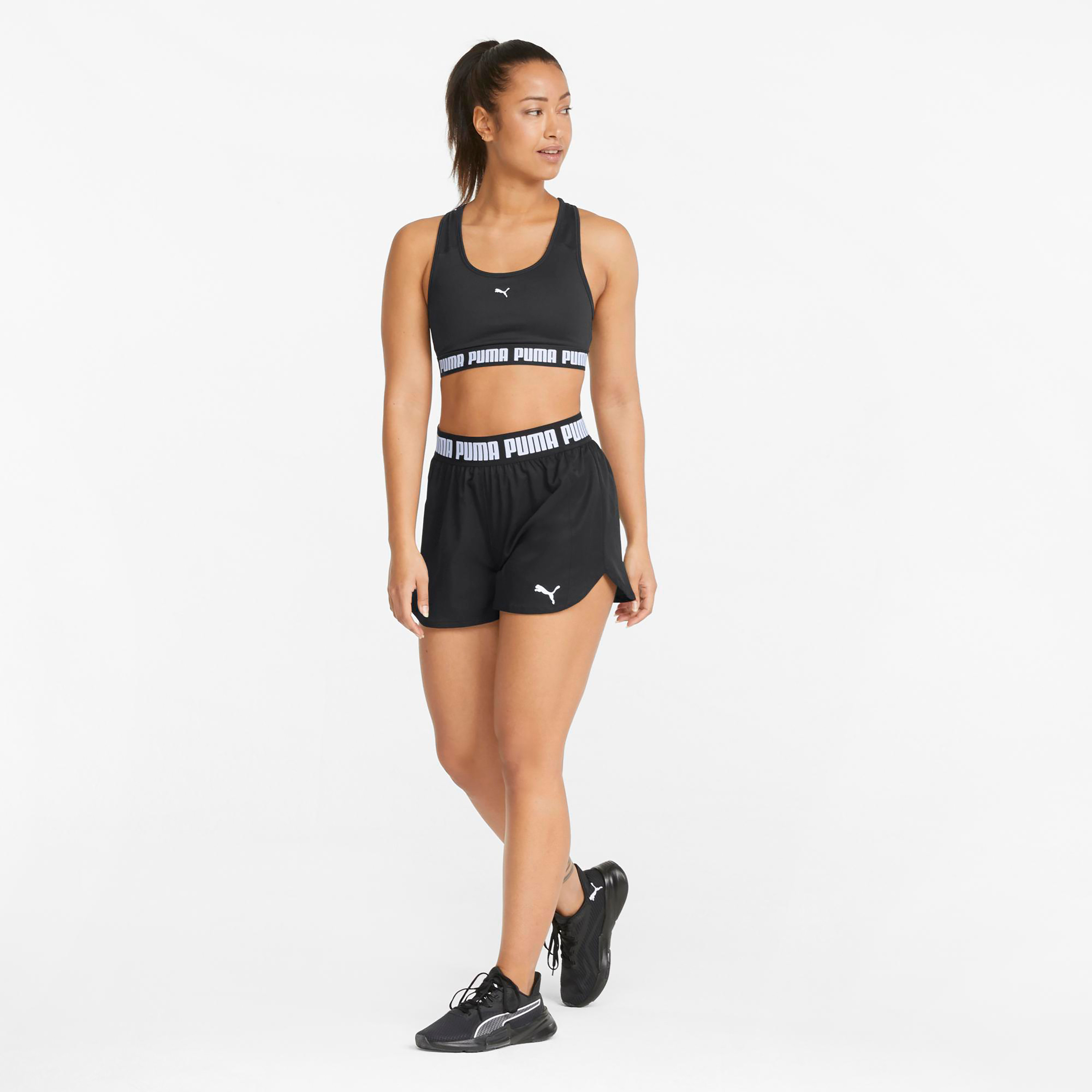 شورتس نسائي منسوج قوي من بوما ترين 52180601-sports-women-clothing-athleticskirtsandshorts-image-2