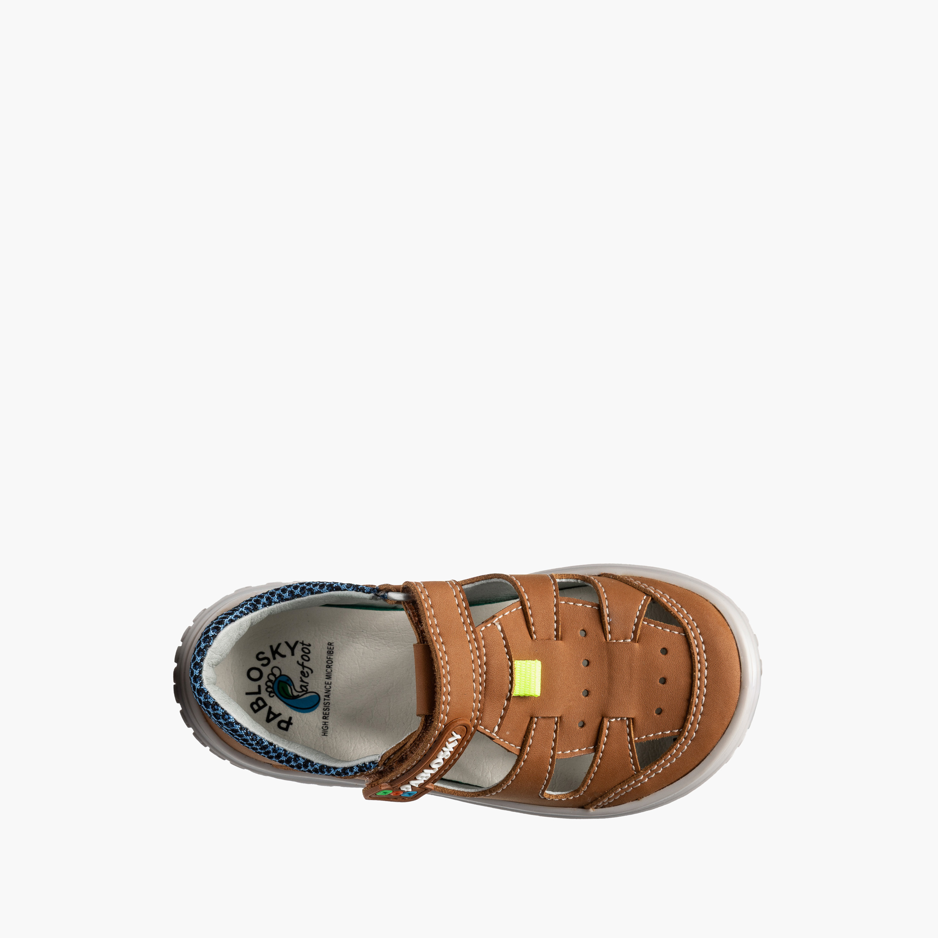 Pablosky Boys Hook & Loop Comfort Sandals-boys-shoes-sandals-image-4