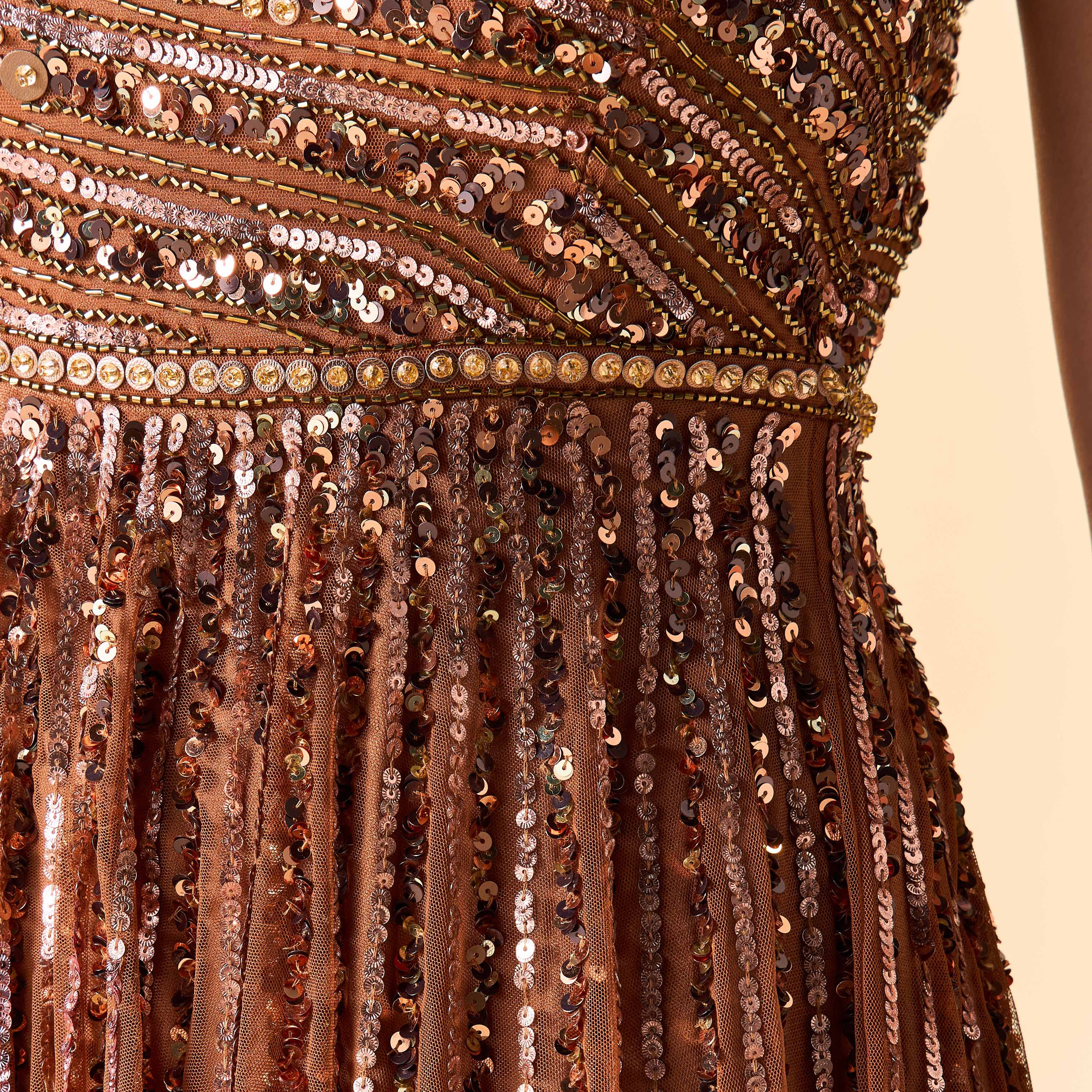Amelia Rose All-Over Embellished One Shoulder Dress-women-clothing-dresses-image-5