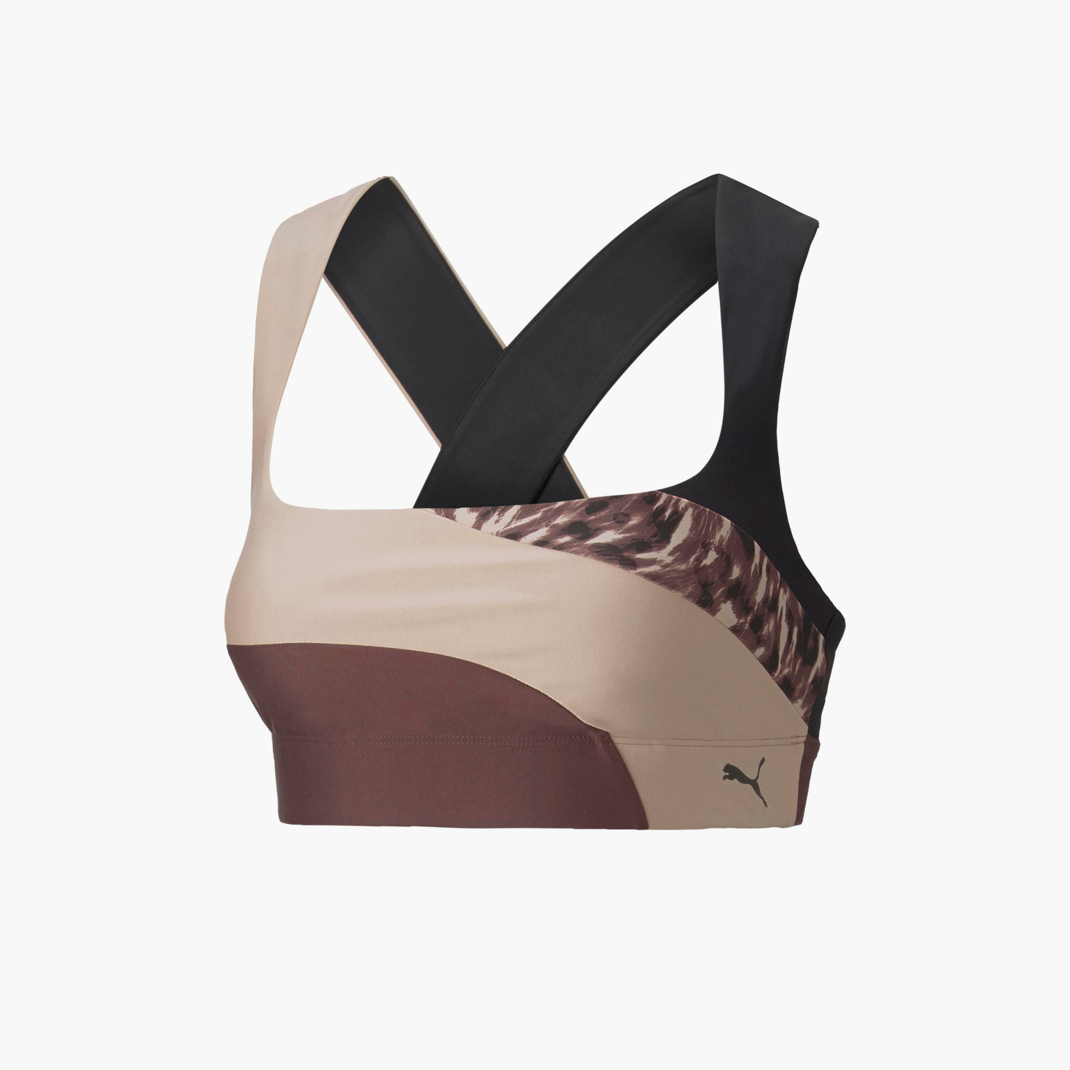 حمالة صدر رياضية من بوما ميد إمباكت سفاري جلام مع مضيق للنساء-women-clothing-sportswearandactivewear-sportsbras-image-3