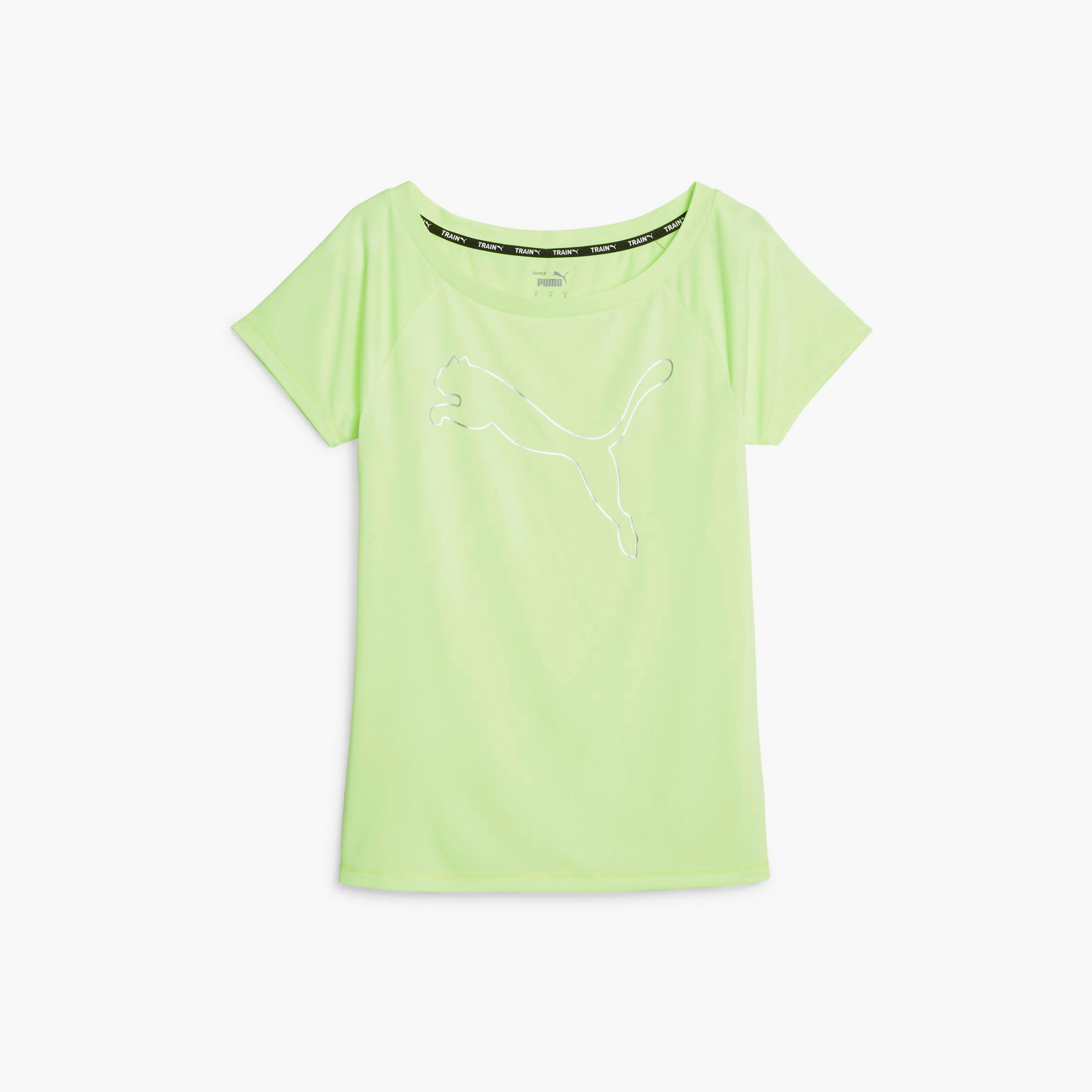 Puma Train Favorite Jersey Cat Women T-Shirt | 522420-sports-women-clothing-tshirtsandvests-image-1