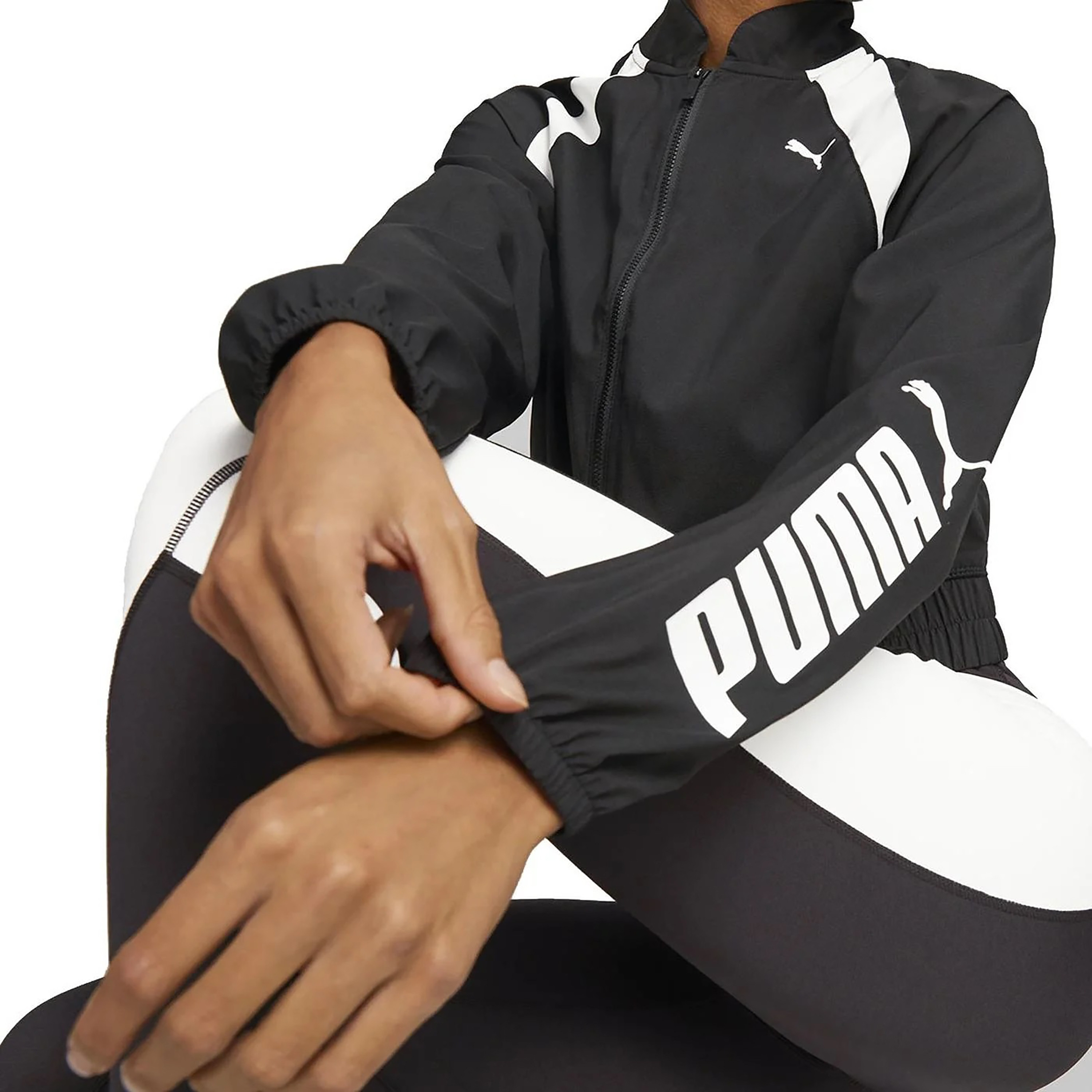 جاكيت ذو  نسائية منسوجة من بوما فيشن 52307301-sports-women-clothing-coatsandjackets-jackets-image-3