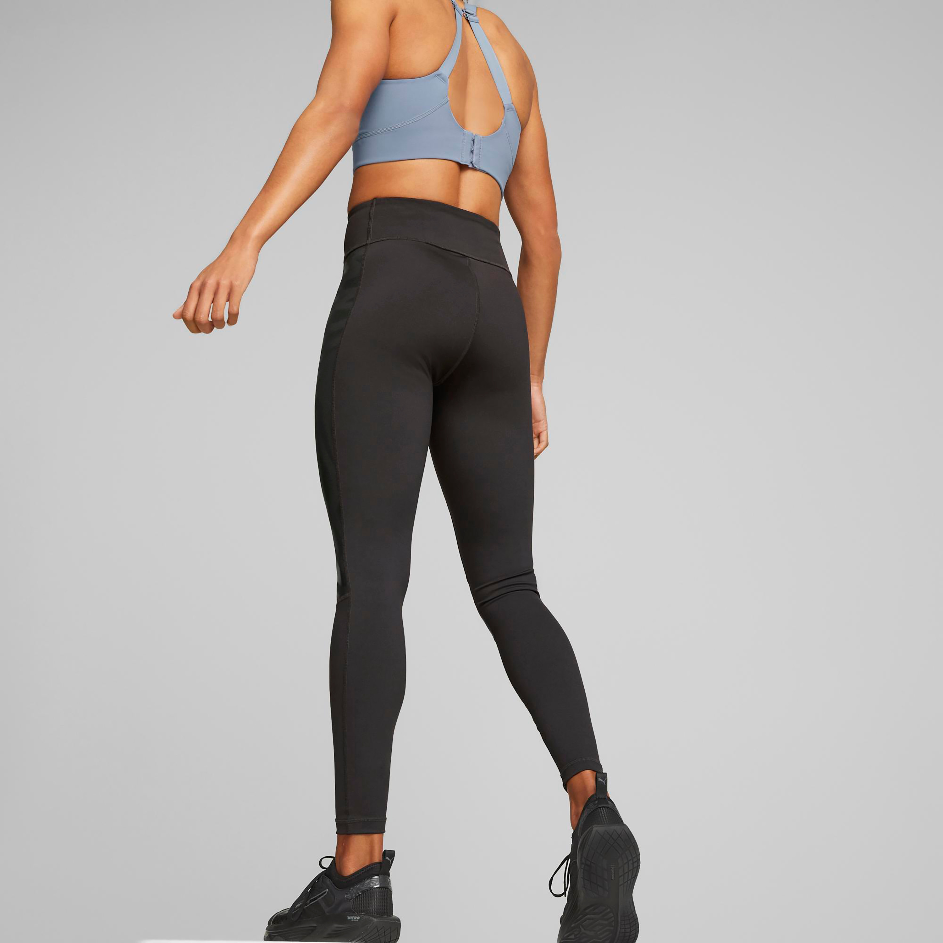 لباس ضيق ذو  من بوما نوفا شاين إيفرسكولبت مع عالي الخصر النسائي 52308801-women-clothing-sportswearandactivewear-bottoms-image-4