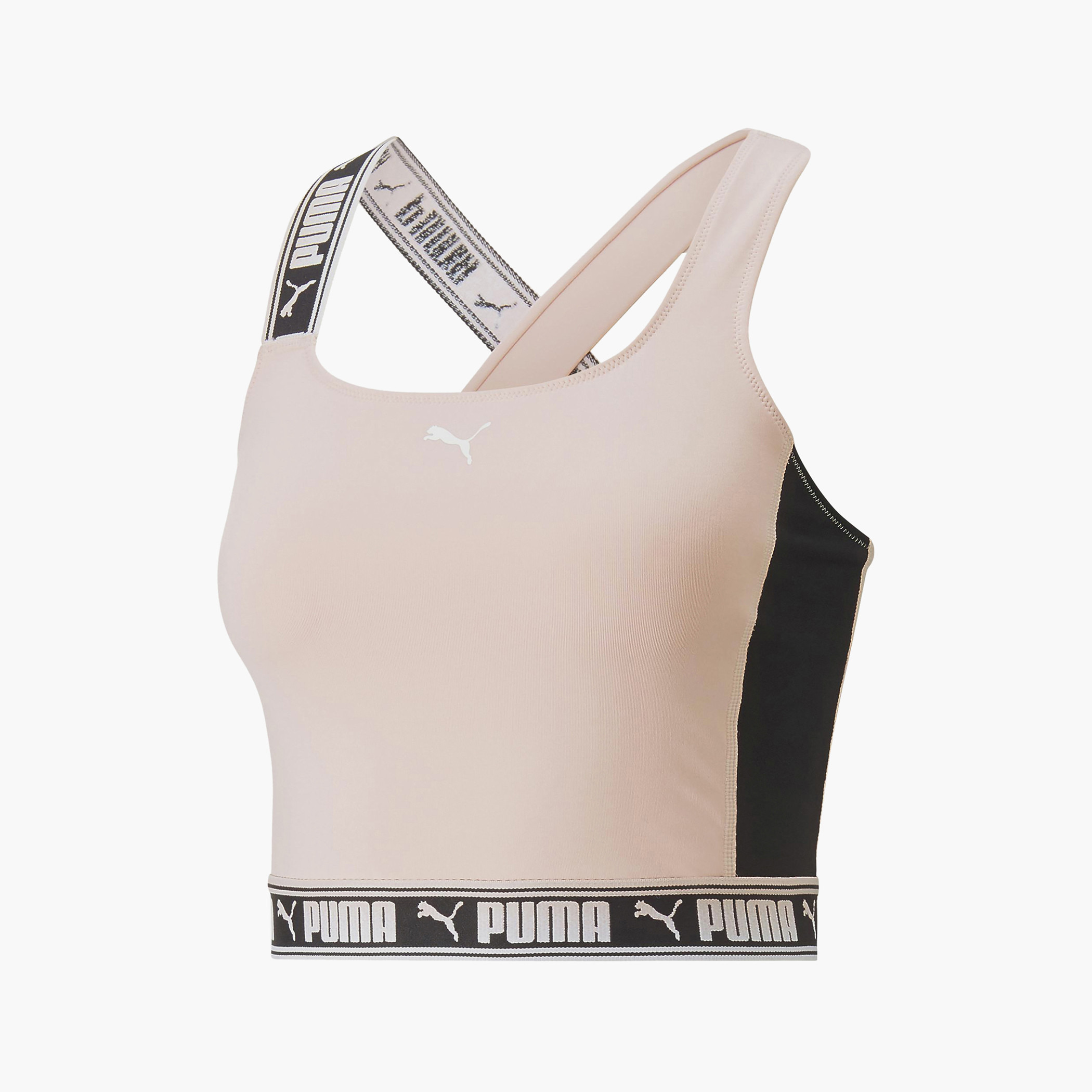 تانك توب من بوما ترين سترونج فاشن براندنج تان للنساء 52311266-sports-women-clothing-tshirtsandvests-image-1