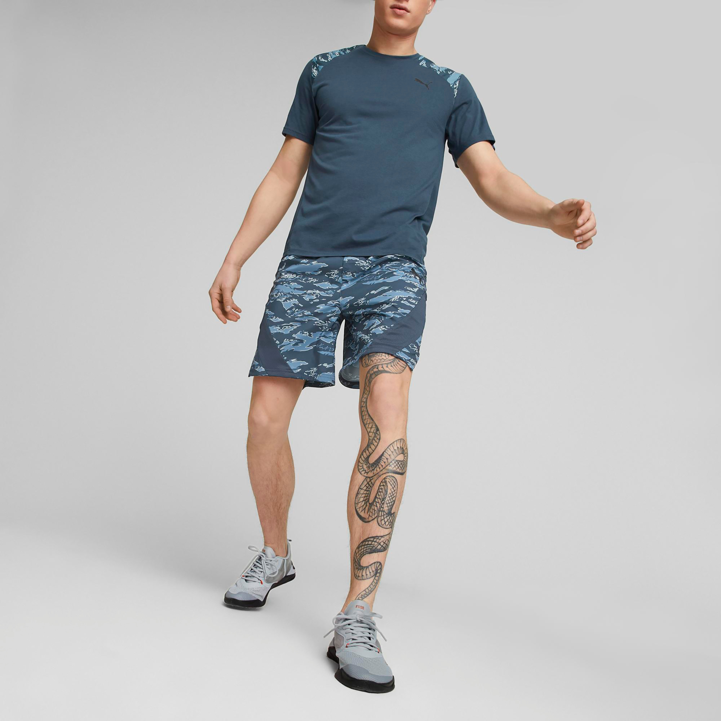 شورتس رجالي منسوج من بوما ترين كونسبت 52312216-men-clothing-bottoms-shorts-image-1