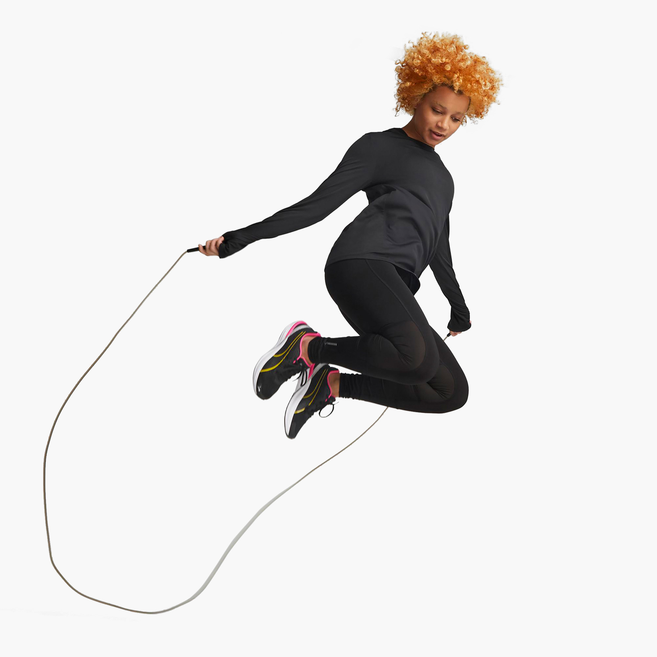 Puma Run Favorite Regular Rise Women Long Tights | 523185-women-clothing-bottoms-leggings-image-2