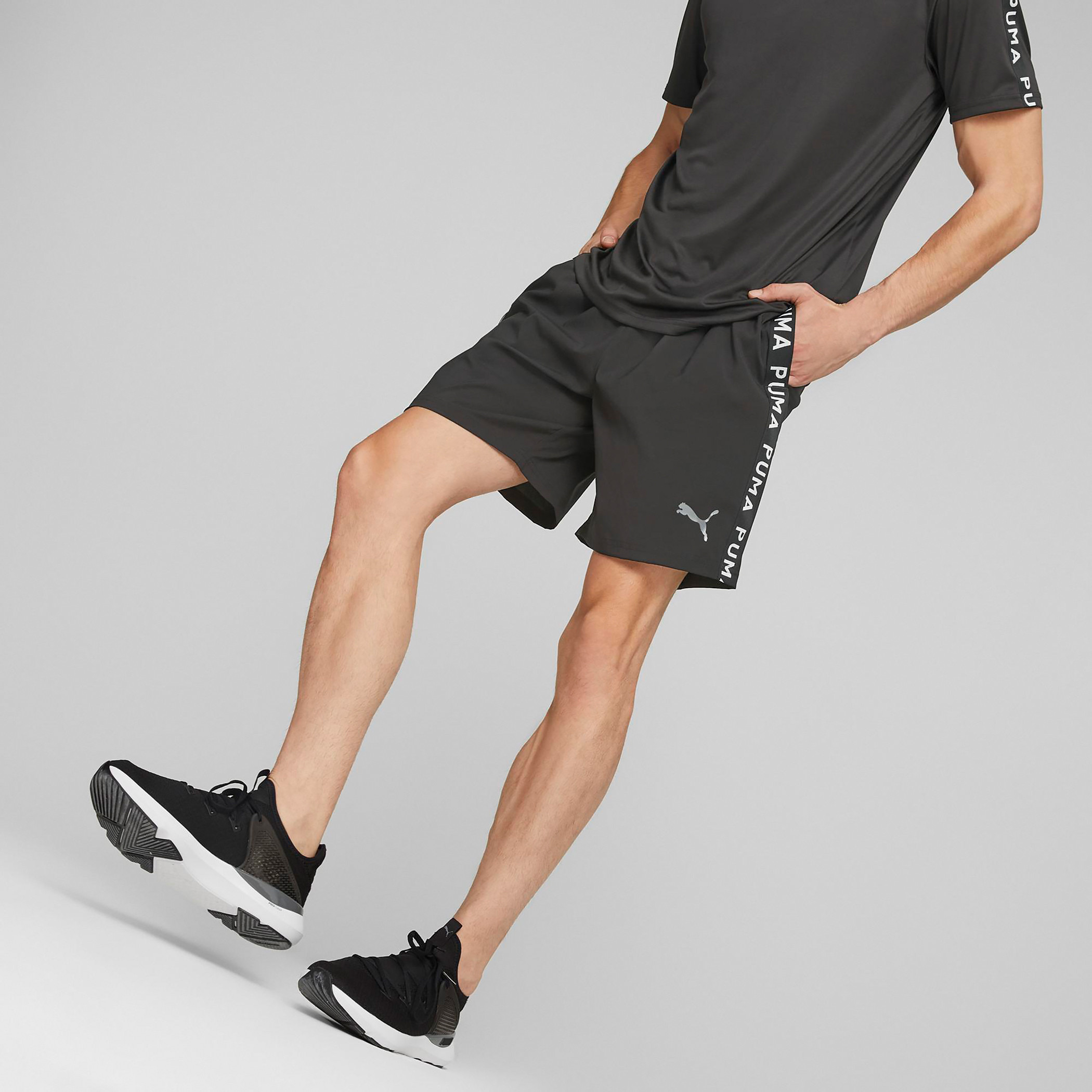 Puma Taped Woven Men Shorts 52319101-men-clothing-bottoms-shorts-image-3