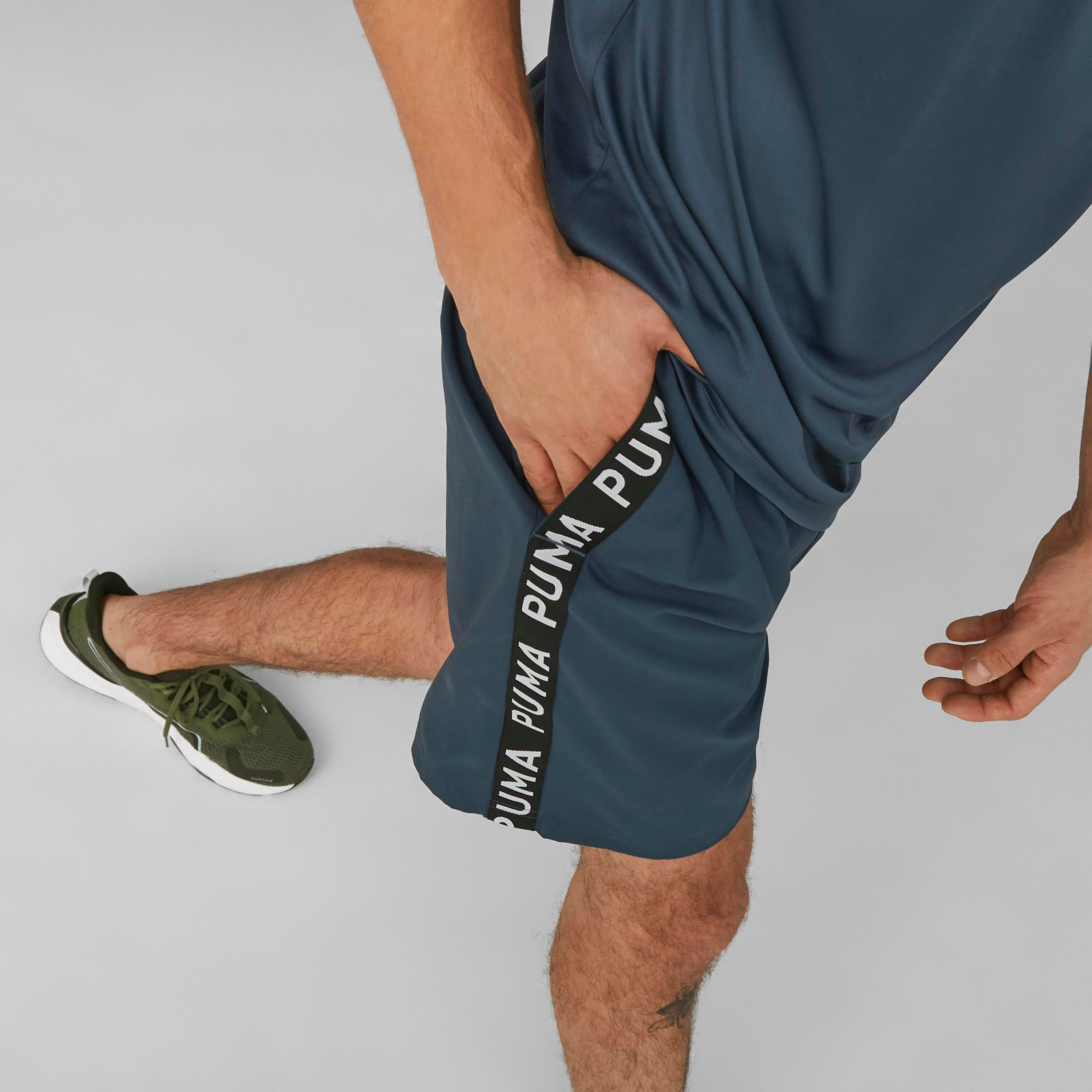 Puma Taped Woven Men Shorts 52319101-men-clothing-bottoms-shorts-image-3