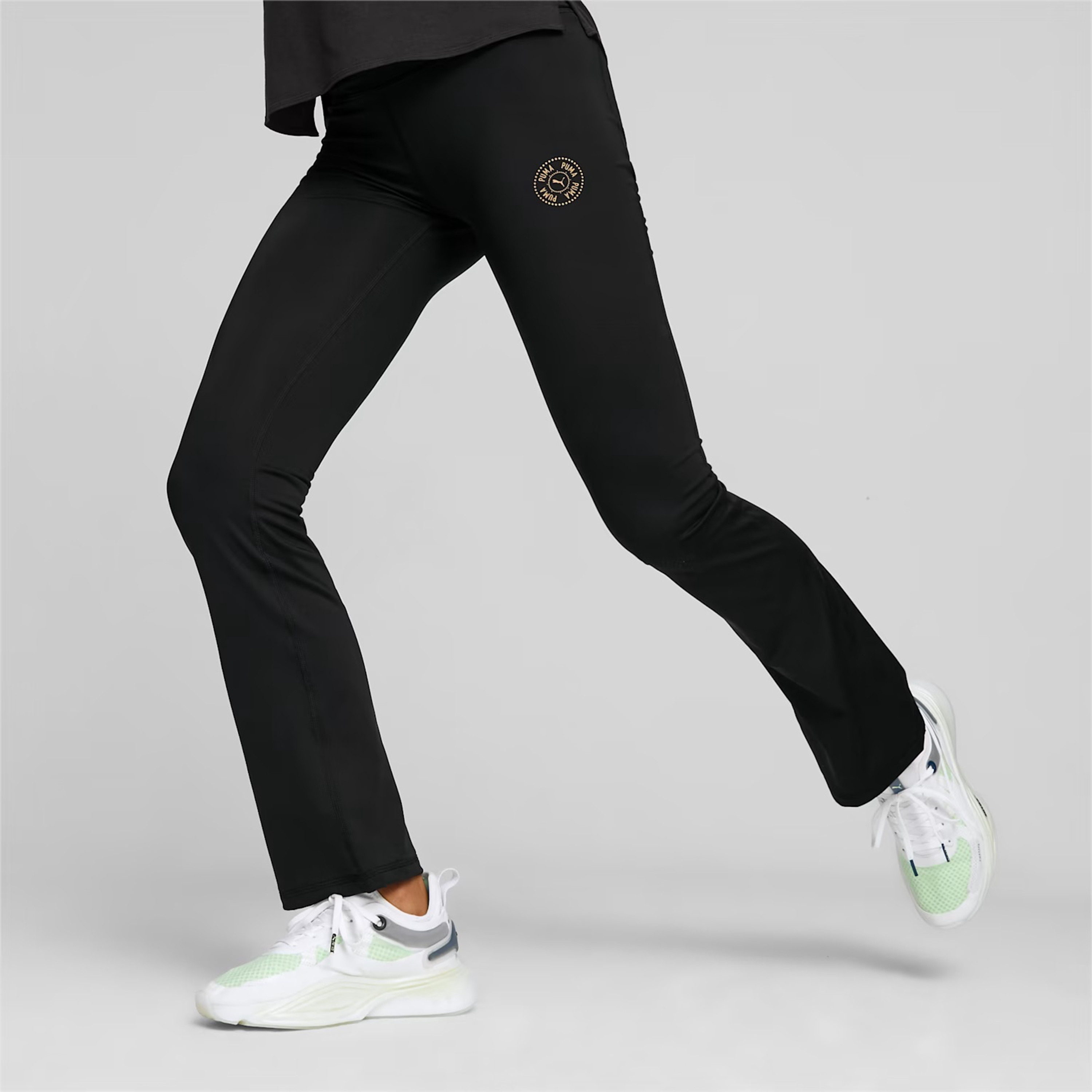 Puma Logo Love Bootcut Women Training Tights | 523827-women-clothing-bottoms-leggings-image-1