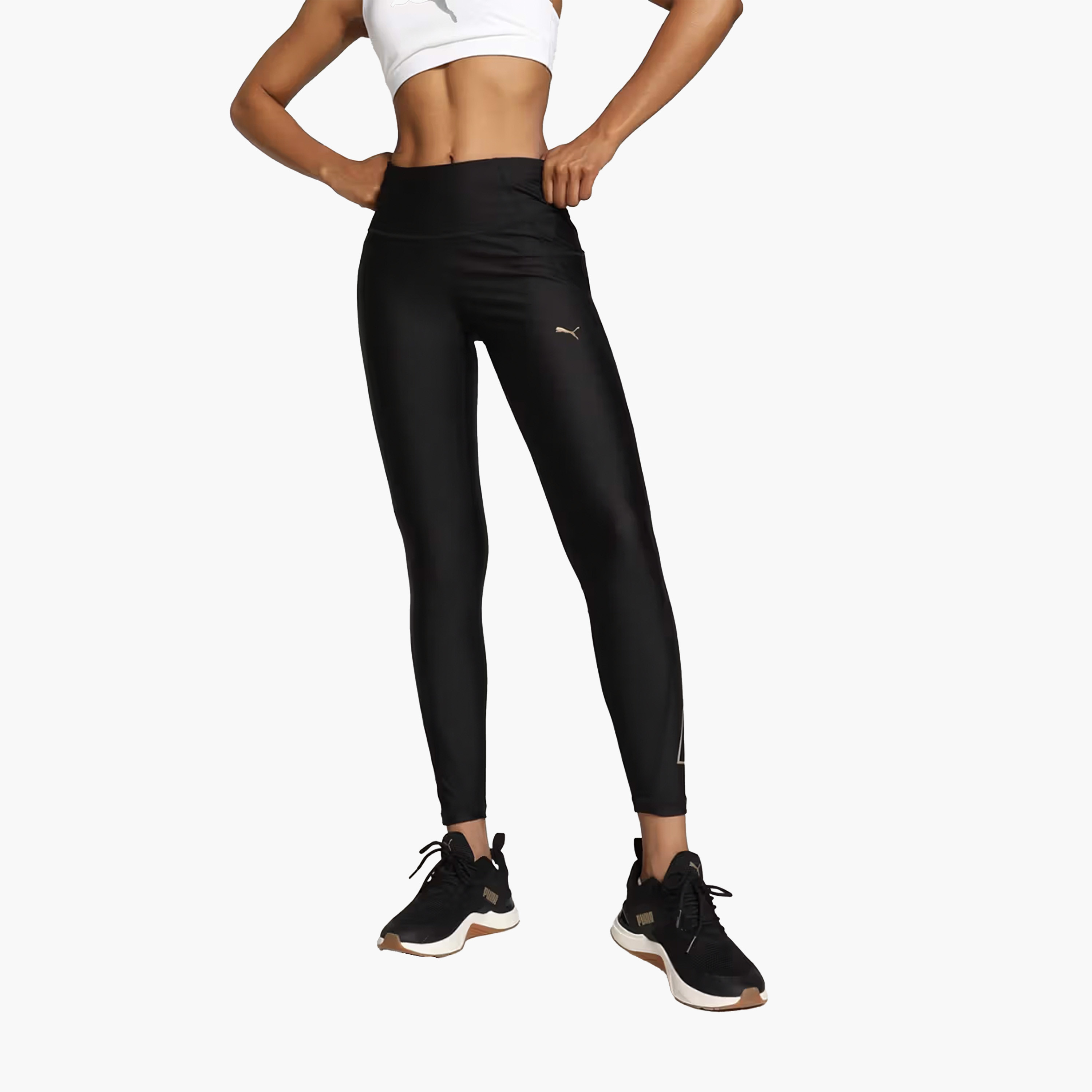 لباس ضيق ذو تدريب نسائي بخصر مرتفع من بوما إيفرسكولبت | 523839-women-clothing-bottoms-leggings-image-1